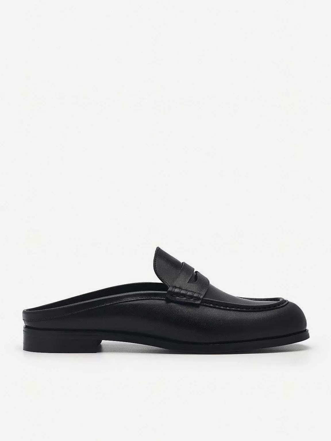 PEDRO Loafers & Oxfords<Blake Leather Penny Loafer Mules