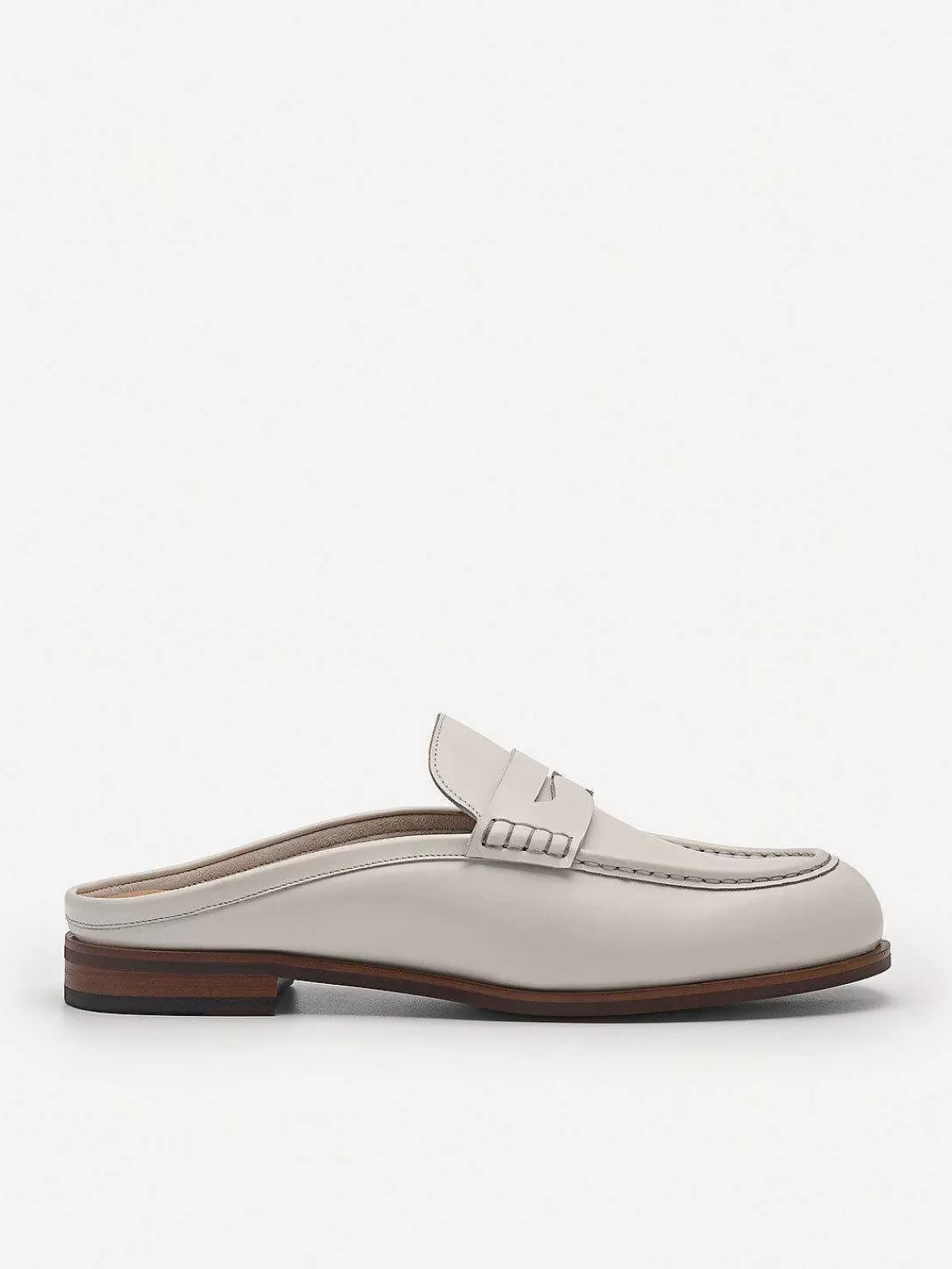 PEDRO Loafers & Oxfords<Blake Leather Penny Loafer Mules