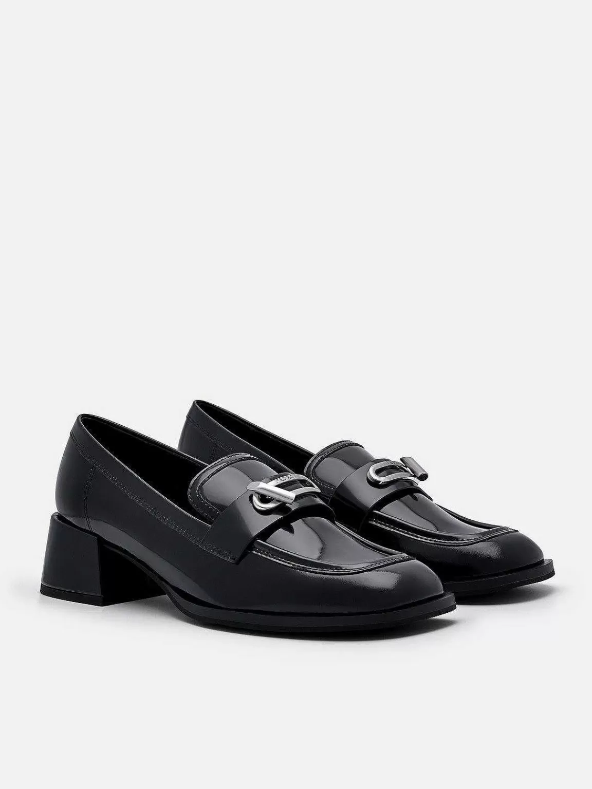 PEDRO Low Heels<Brie Leather Heel Loafers