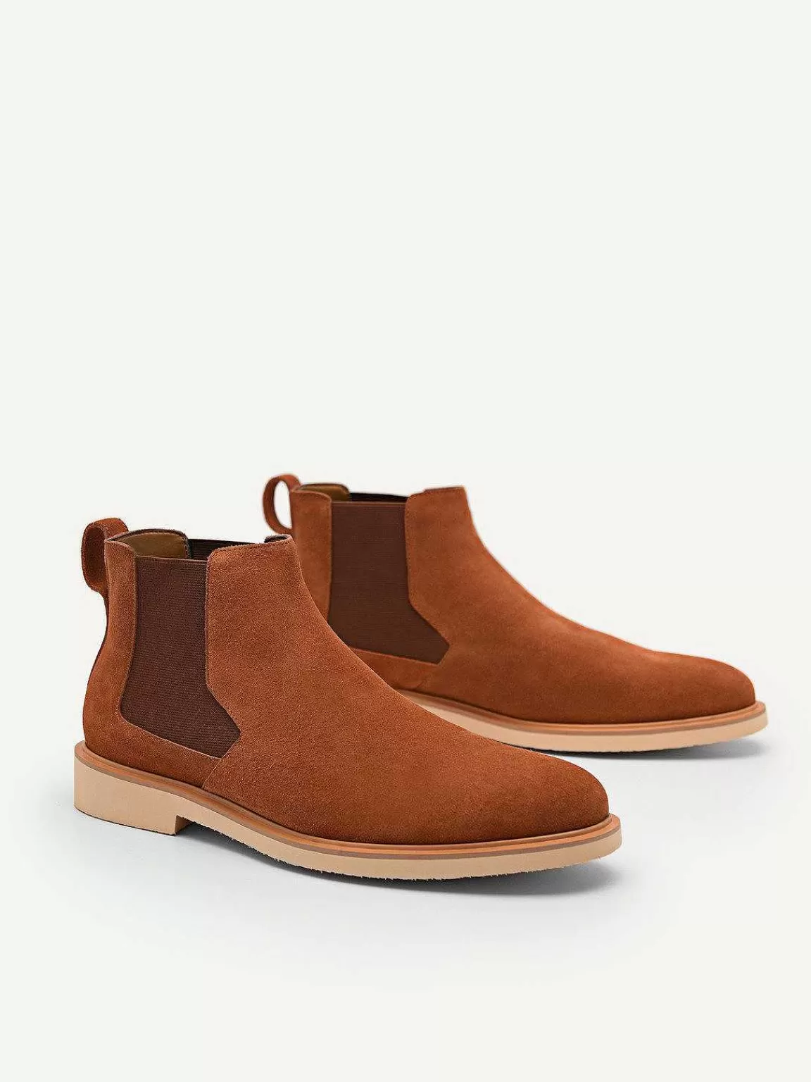 PEDRO Boots<Camel Leather Ankle Boots