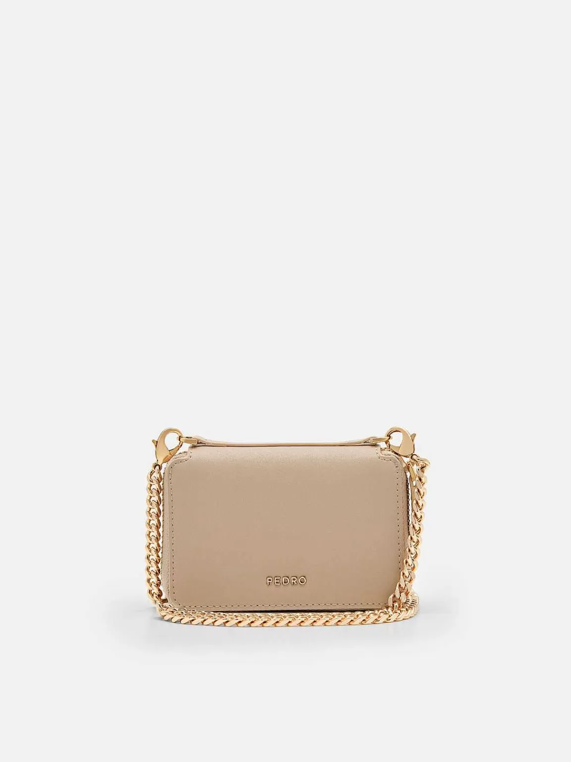 PEDRO Chain & Strap<Chain Leather Wallet