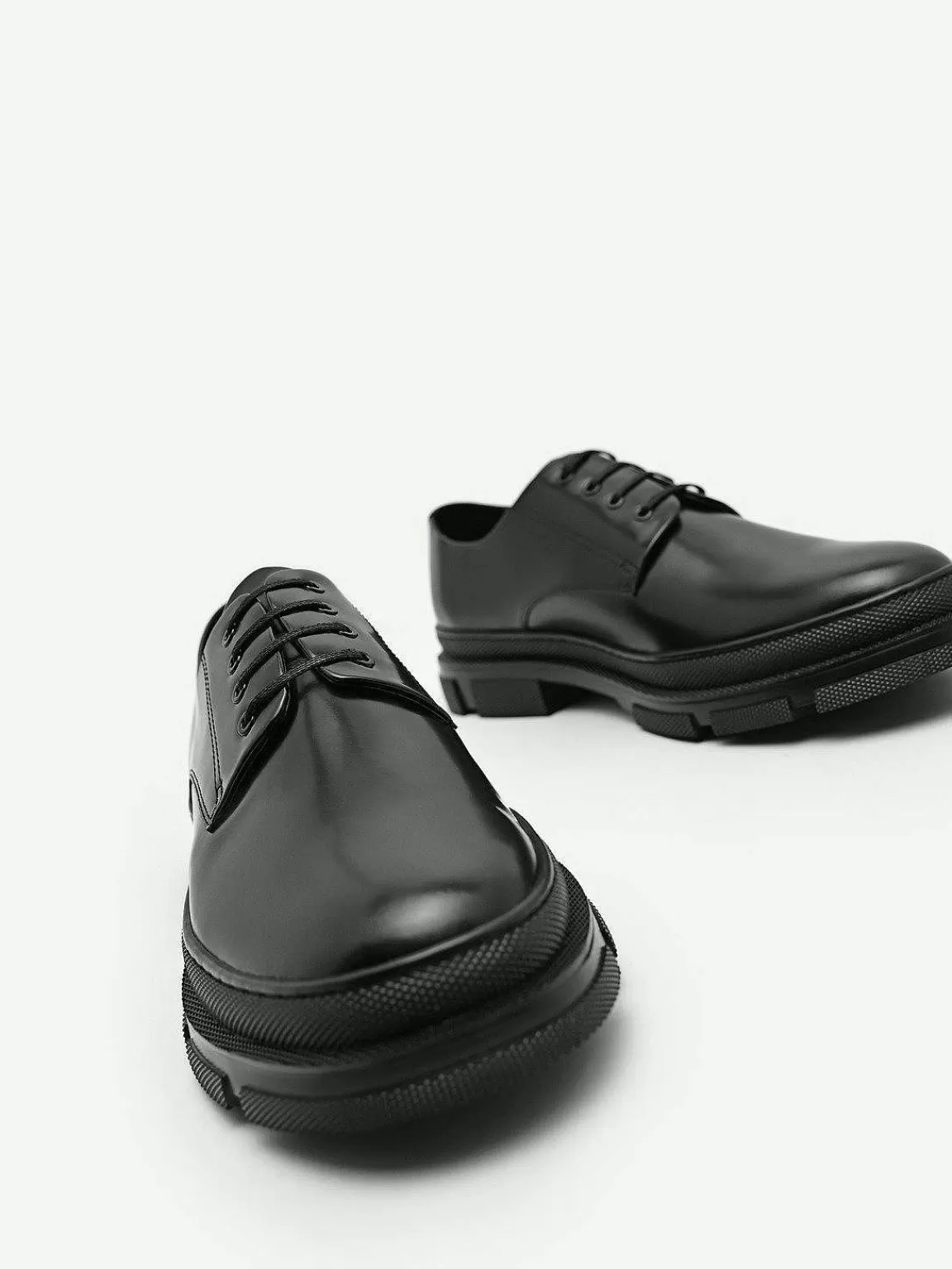 PEDRO Lace-Ups<Chunky Leather Derby Shoes