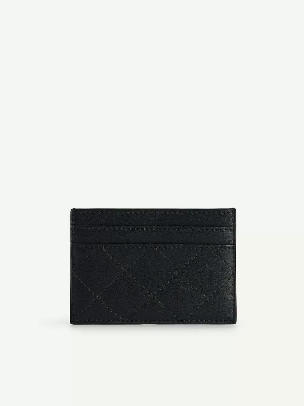 PEDRO Card Holders<Cris-Cross Pattern Leather Cardholder