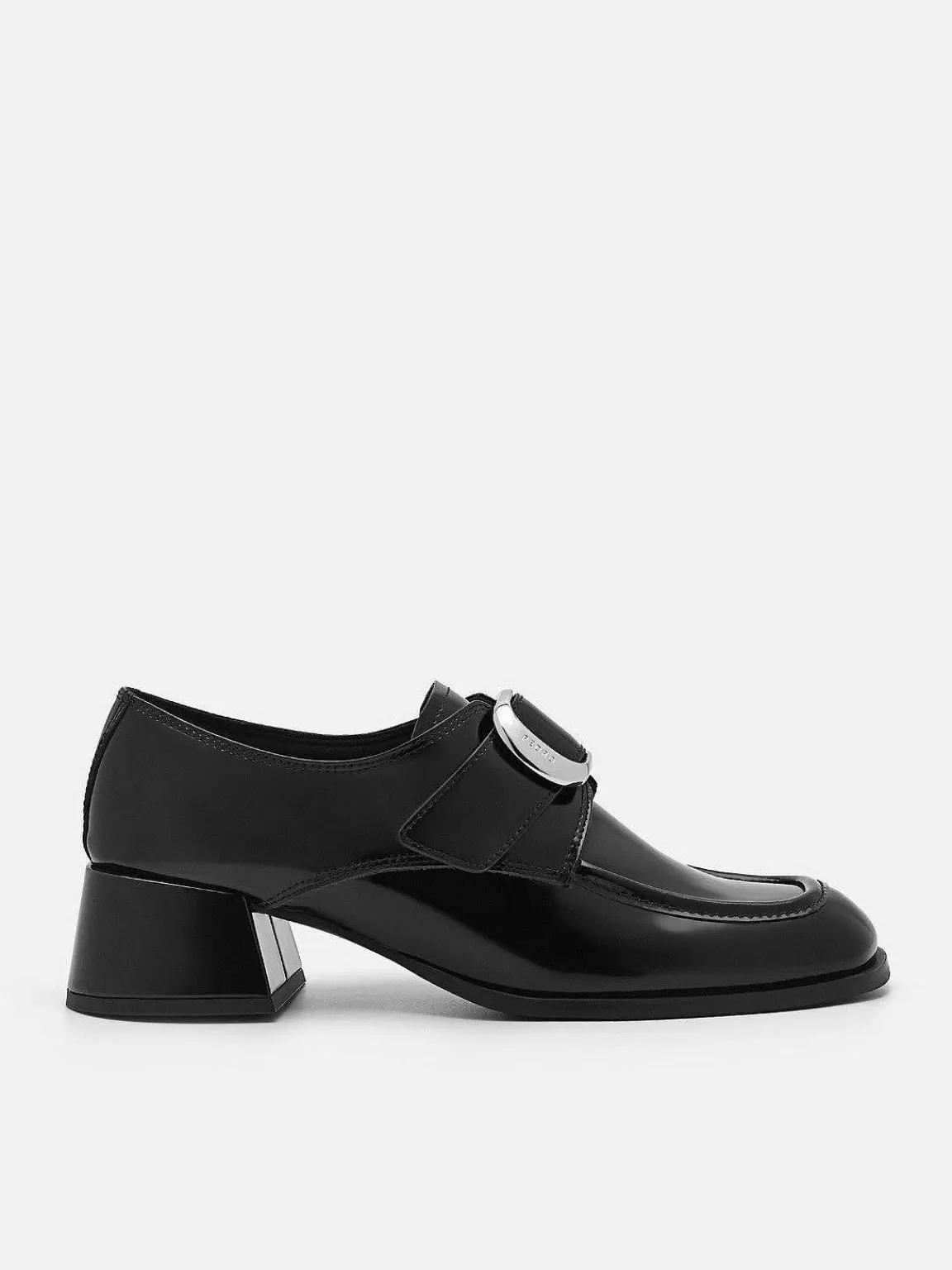 PEDRO Pumps<Eden Leather Heel Loafers