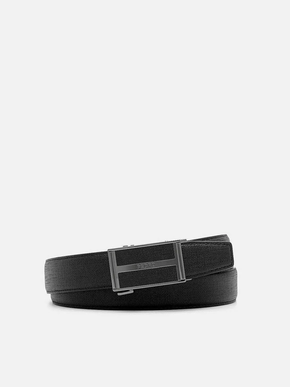 PEDRO Belts<Embossed Leather Automatic Belt