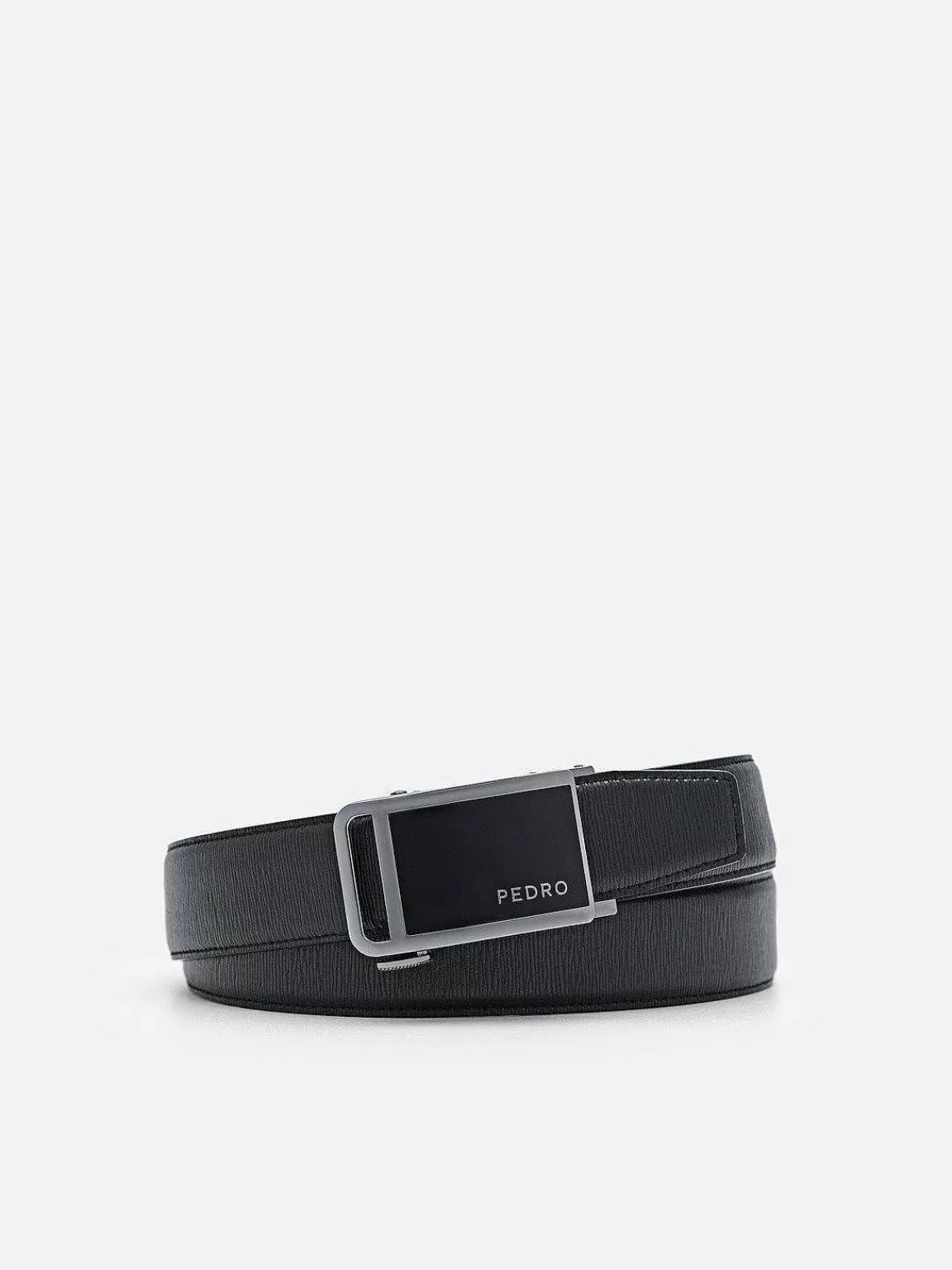 PEDRO Belts<Embossed Leather Automatic Belt