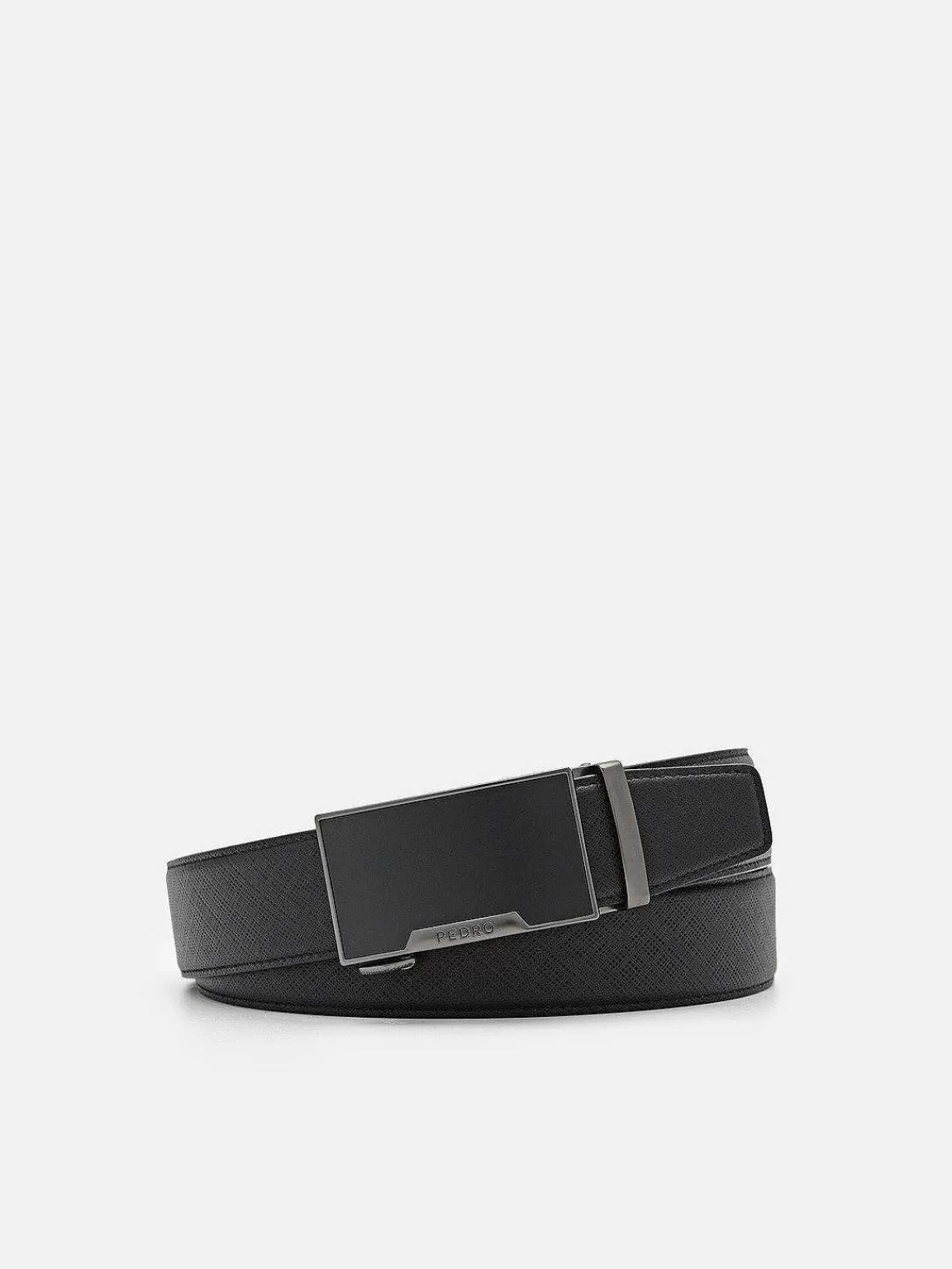 PEDRO Belts<Embossed Leather Automatic Belt