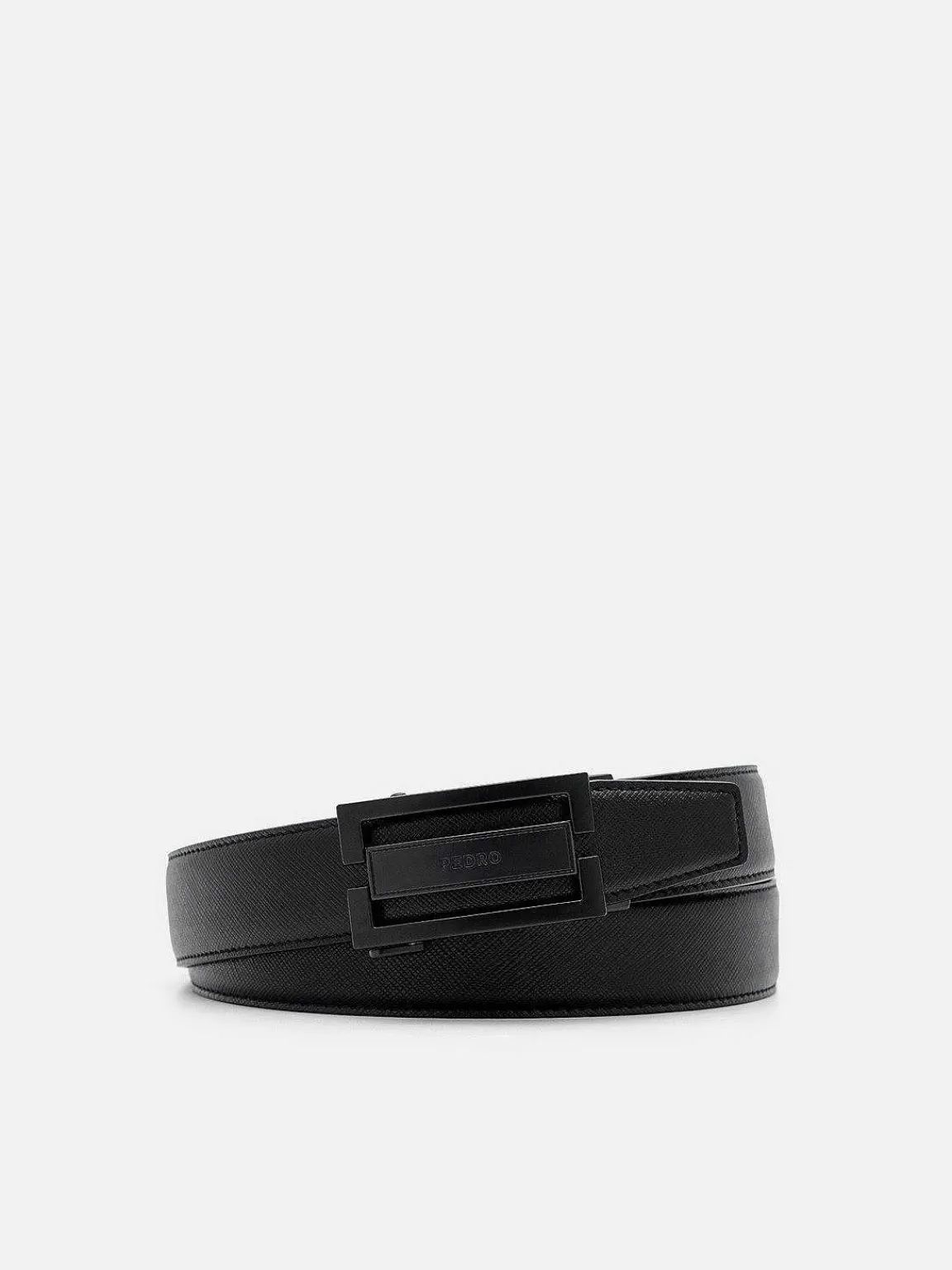 PEDRO Belts<Embossed Leather Automatic Belt