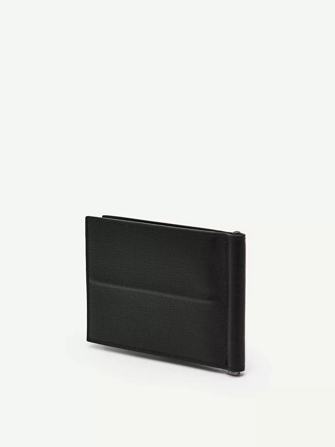 PEDRO Card Holders<Embossed Leather Bi-Fold Money Clip