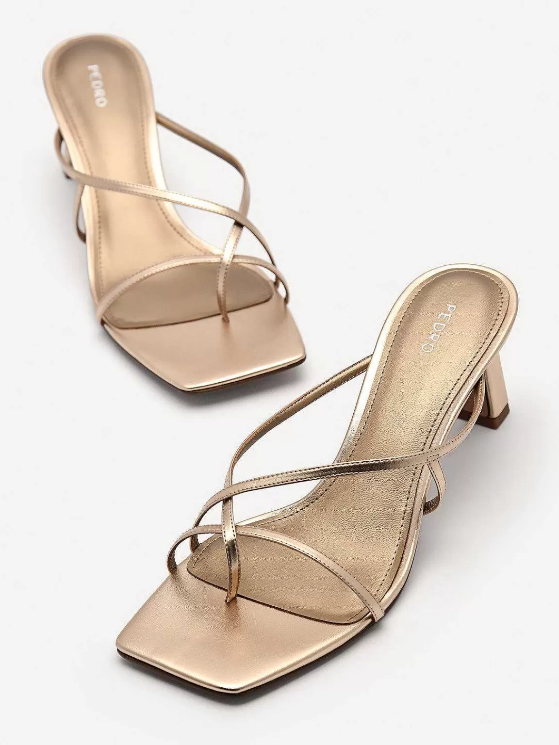 PEDRO Medium Heels<Gwyneth Heel Sandals