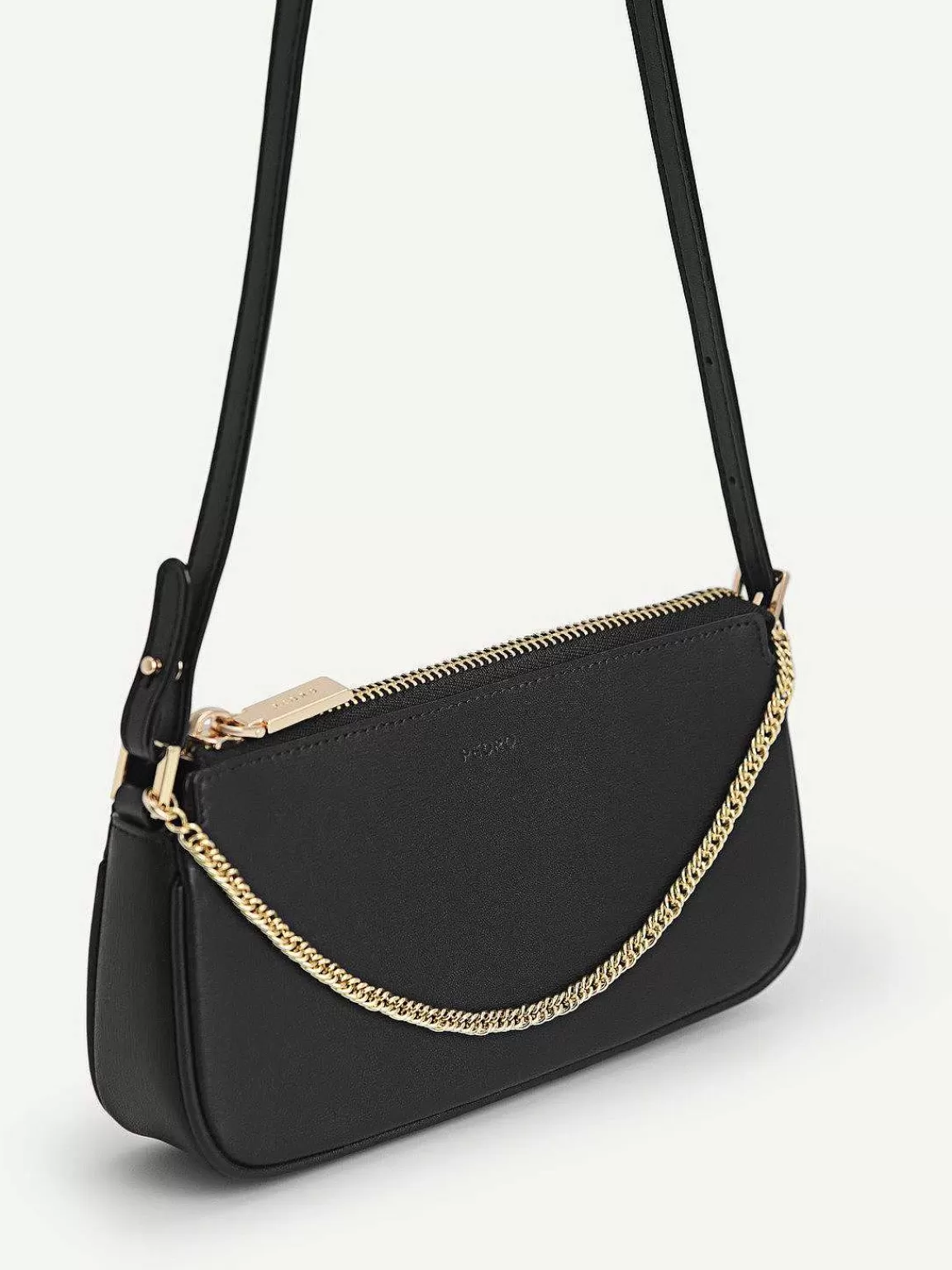 PEDRO Pouches<Leather Chain Detailed Shoulder Bag