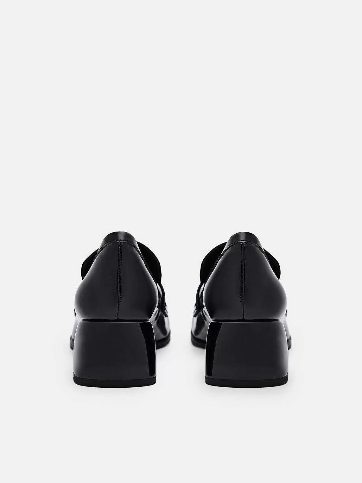 PEDRO Low Heels<Maggie Leather Heel Loafers