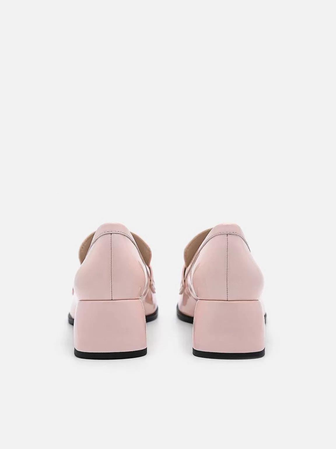 PEDRO Low Heels<Maggie Leather Heel Loafers