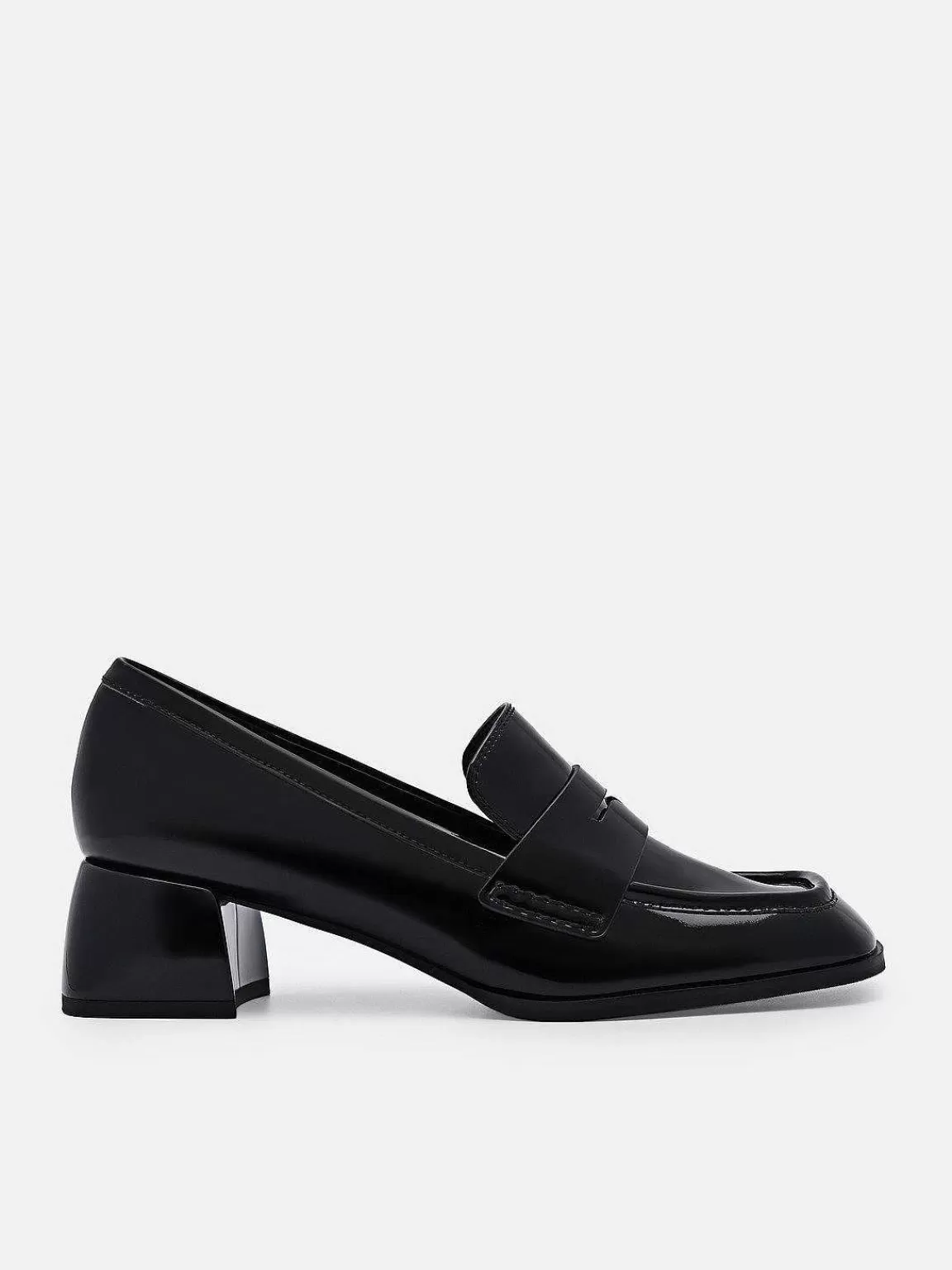 PEDRO Low Heels<Maggie Leather Heel Loafers