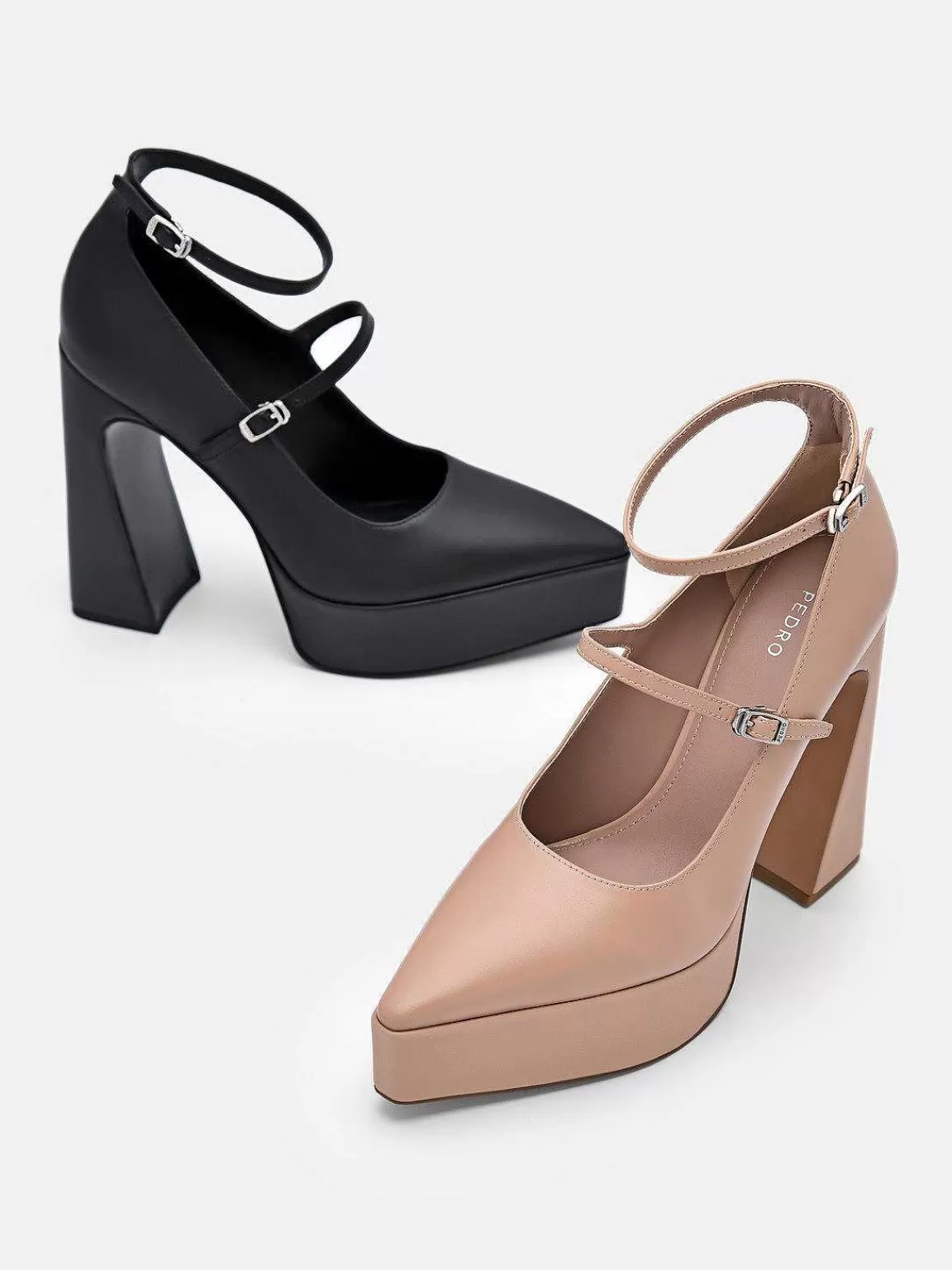 PEDRO High Heels<Mara Leather Pumps