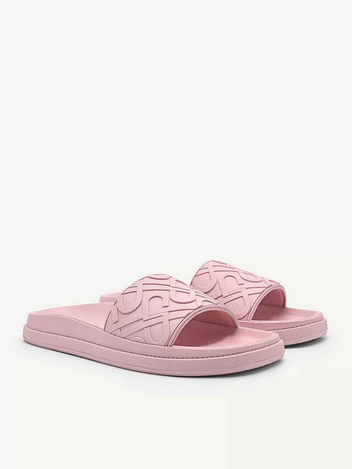 PEDRO Sandals< Icon Embossed Slide Sandals