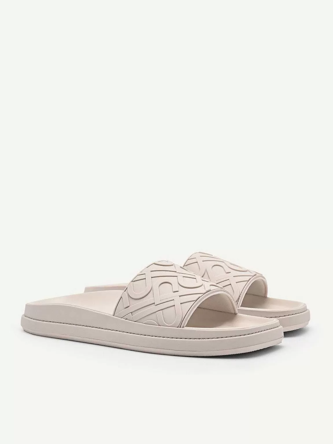 PEDRO Sandals< Icon Embossed Slide Sandals