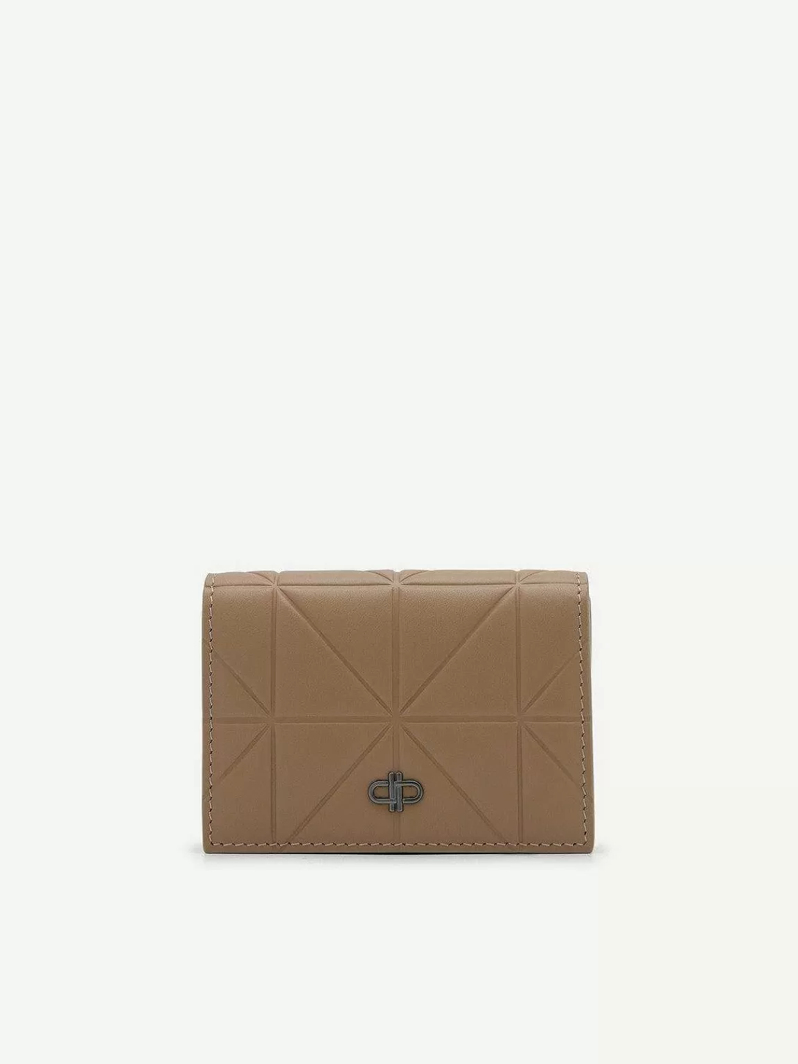 PEDRO Card Holders< Icon Leather Card Holder In Pixel