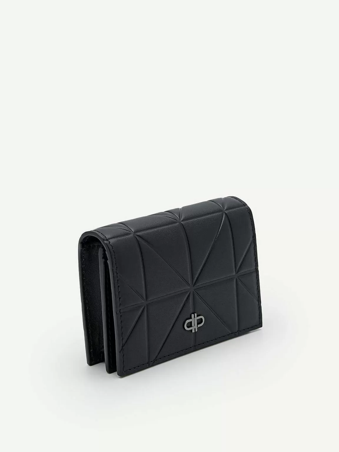 PEDRO Card Holders< Icon Leather Card Holder In Pixel