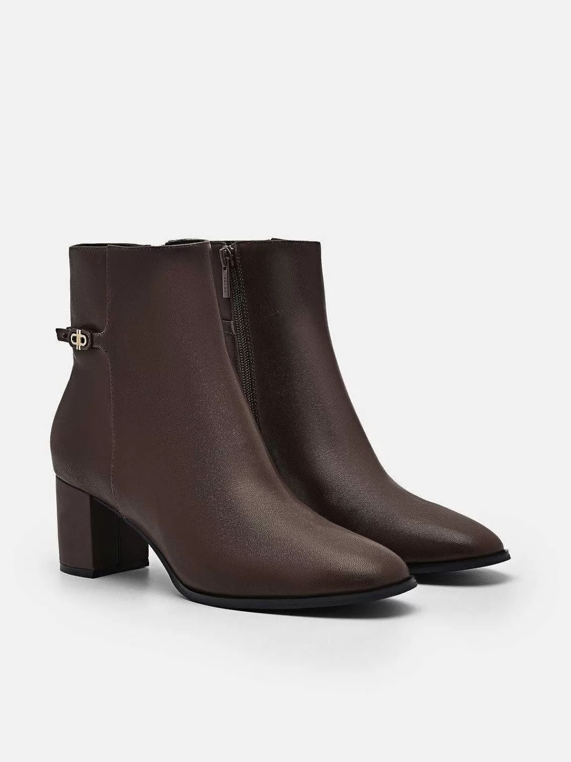 PEDRO Ankle Boots< Icon Leather Heel Boots