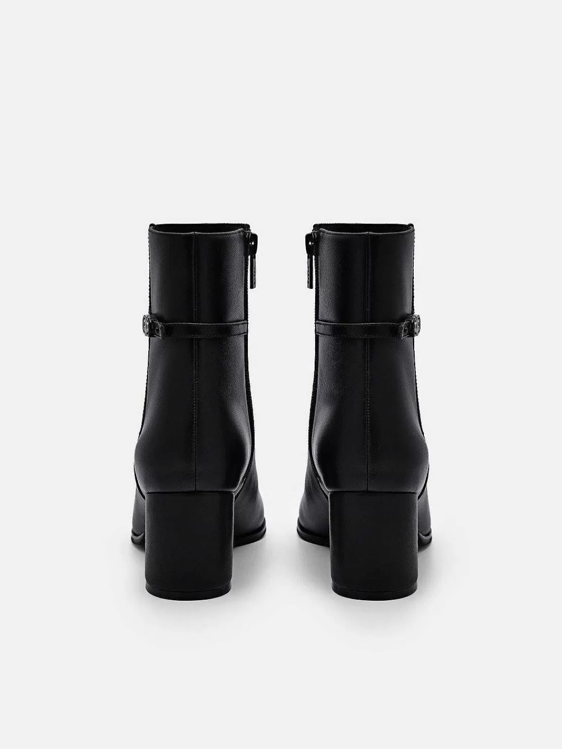 PEDRO Ankle Boots< Icon Leather Heel Boots