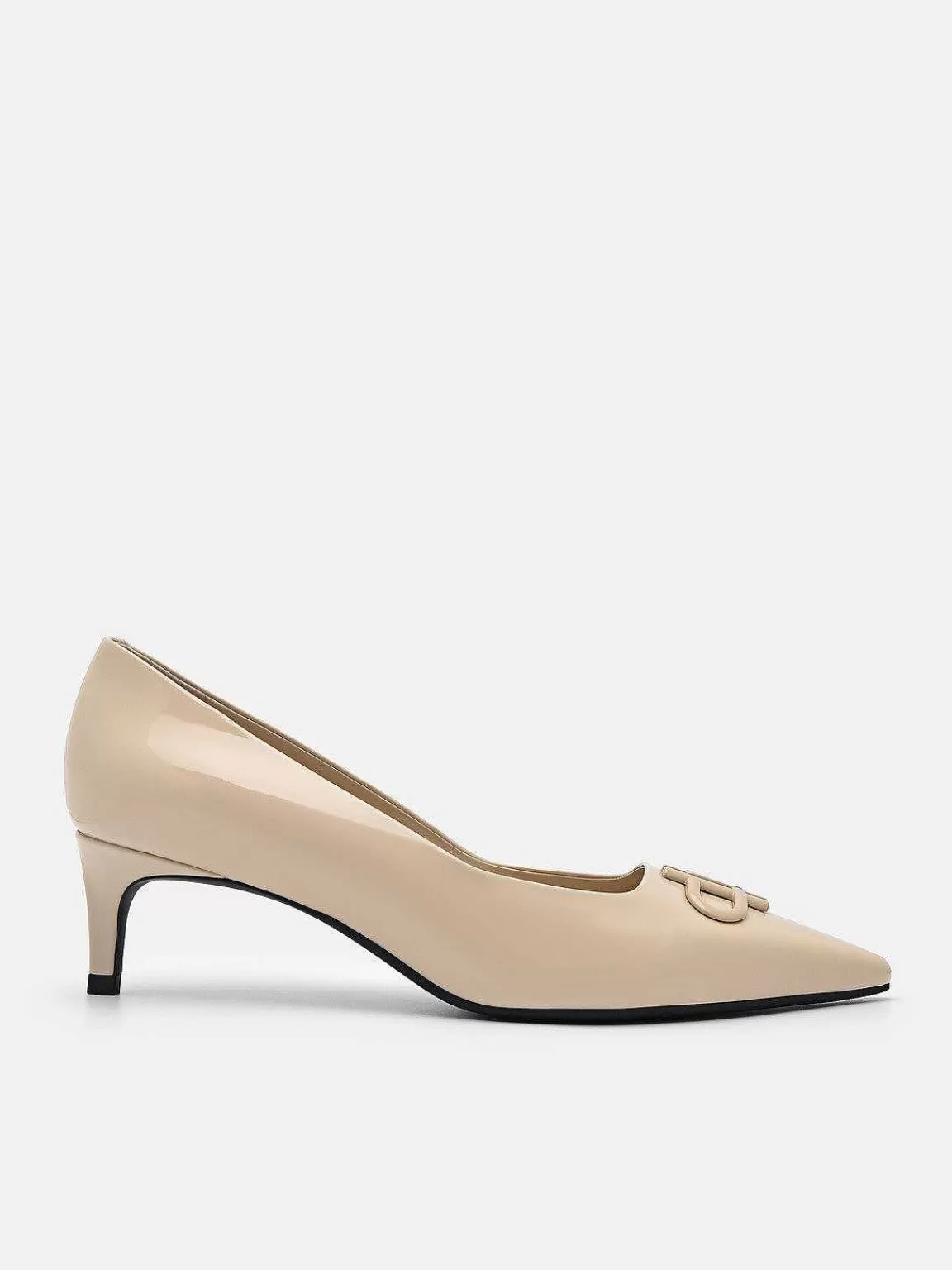 PEDRO Pumps< Icon Leather Heel Pumps