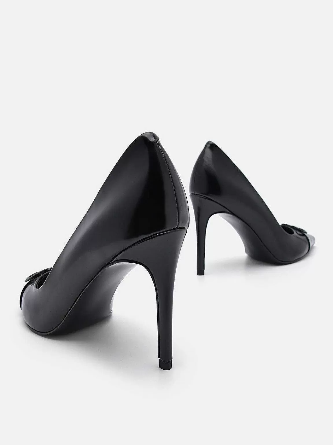 PEDRO Pumps< Icon Leather Heel Pumps