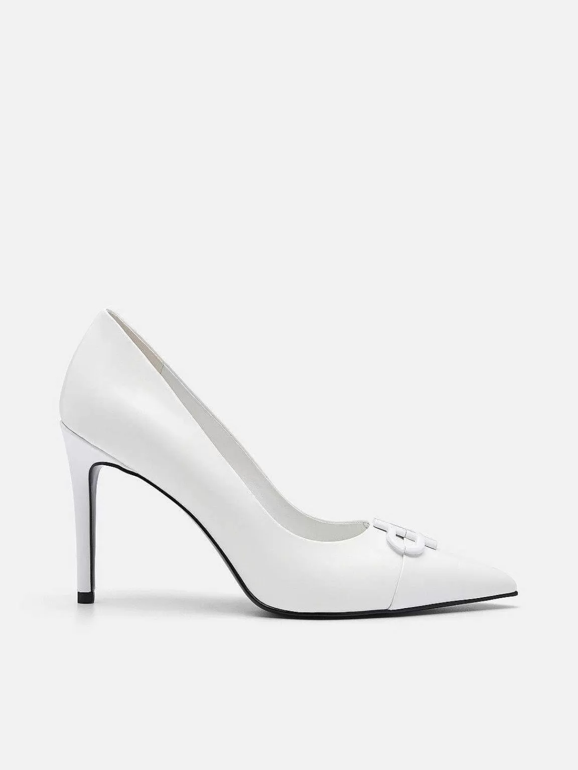 PEDRO Pumps< Icon Leather Heel Pumps