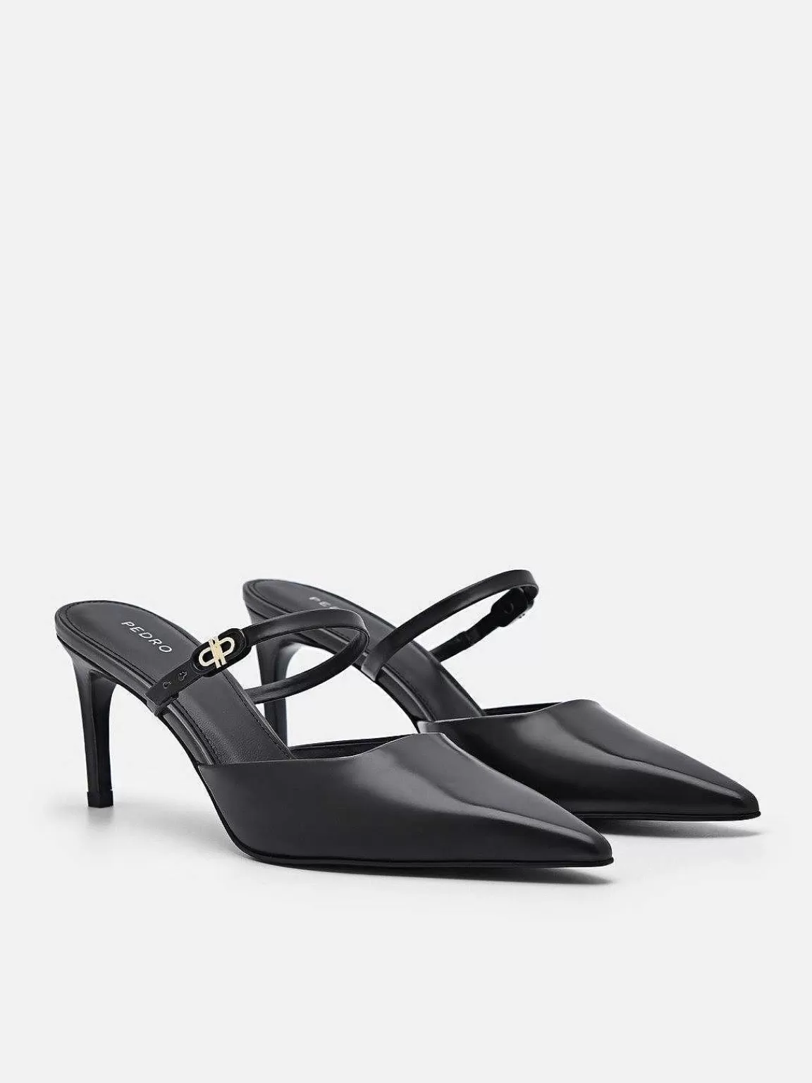 PEDRO Medium Heels< Icon Leather Pumps