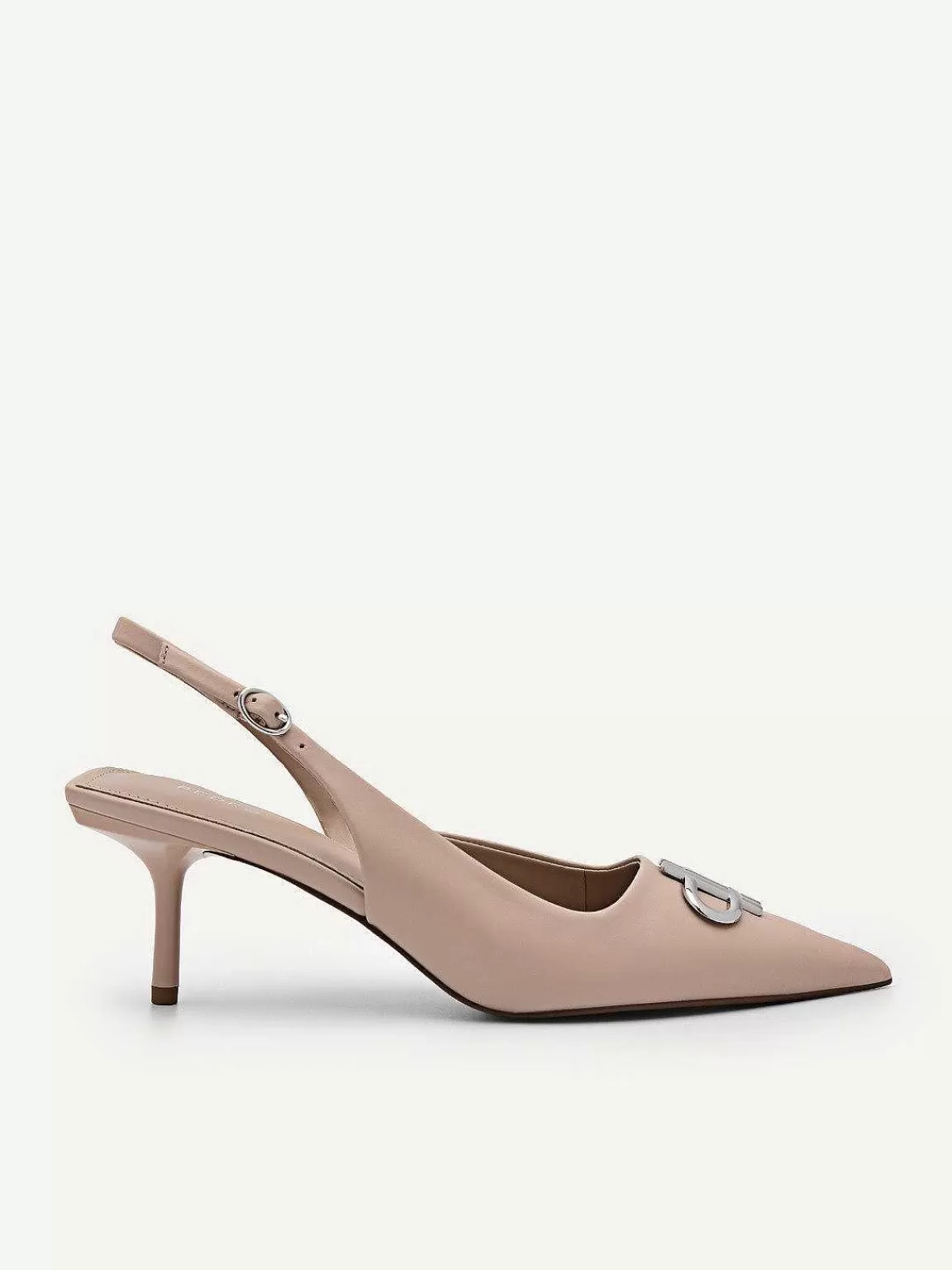 PEDRO Pumps< Icon Leather Slingback Pumps