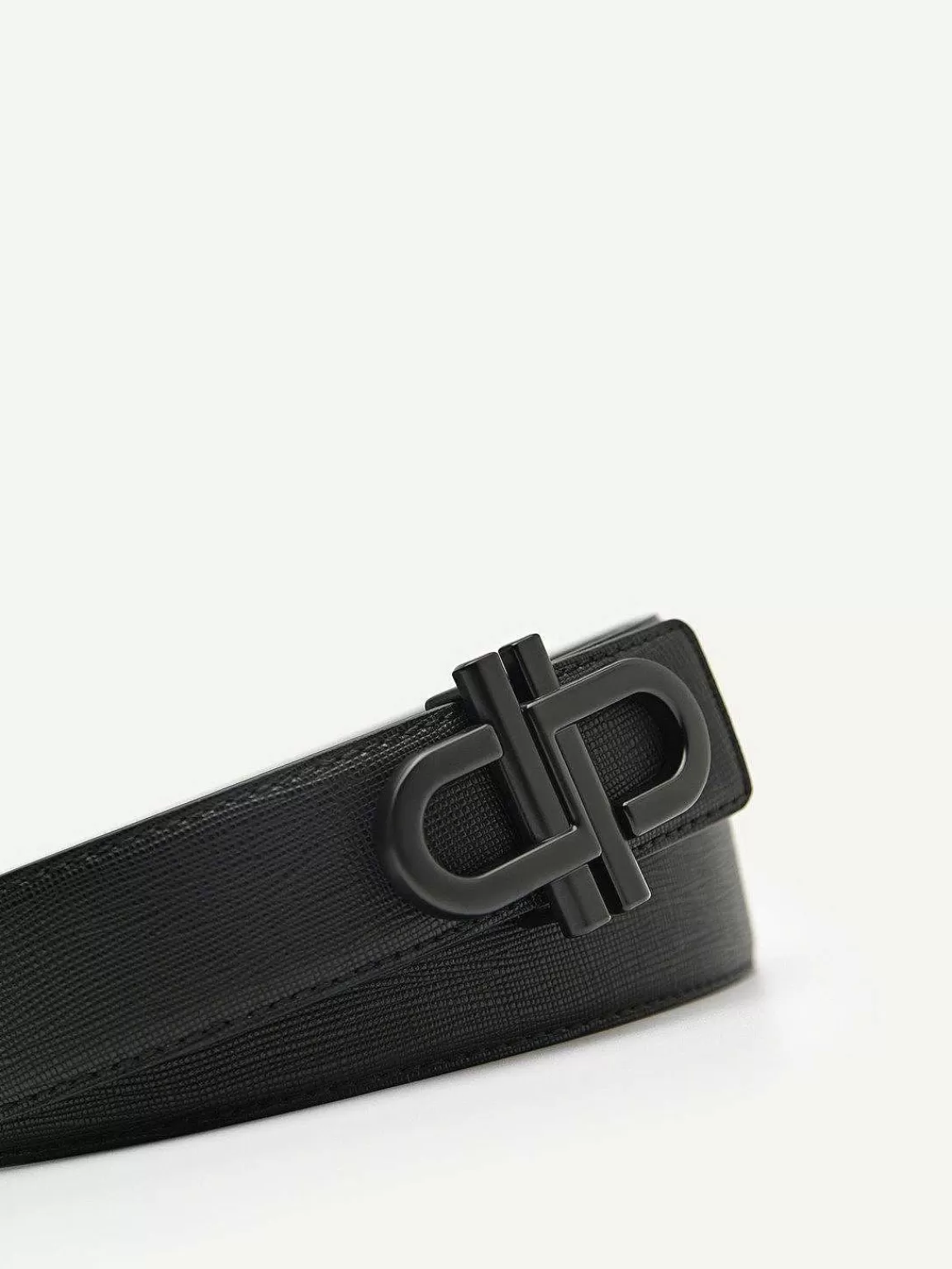 PEDRO Belts< Icon Reversible Leather Tang Belt