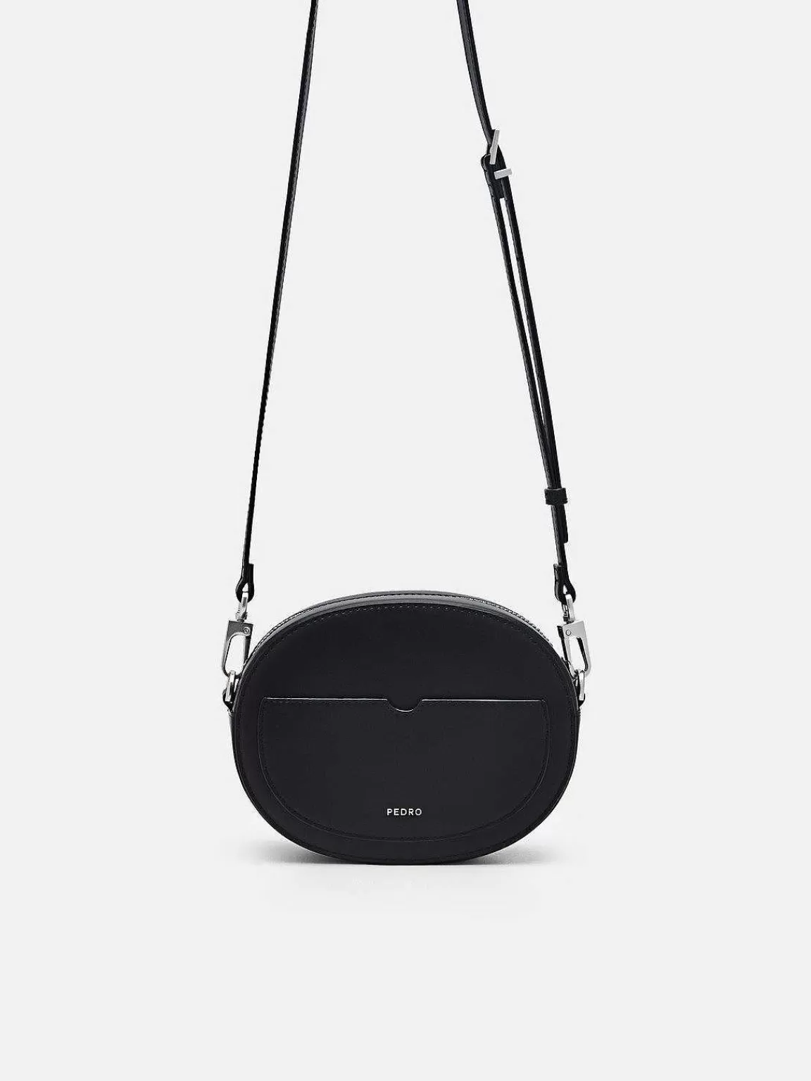 PEDRO Mini Bags< Icon Round Leather Shoulder Bag