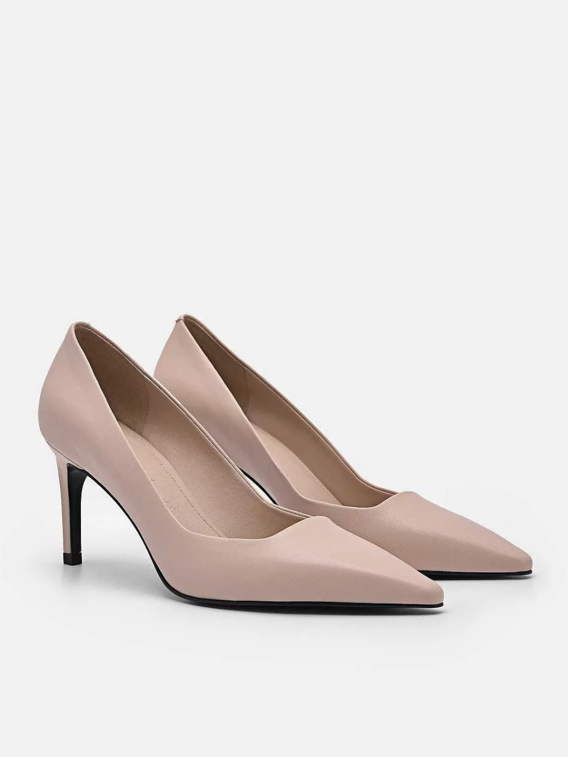 PEDRO Medium Heels< Studio Christy Leather Pumps