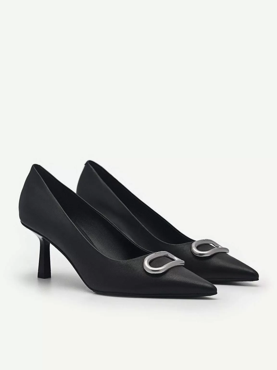 PEDRO Medium Heels< Studio Kate Leather Pumps