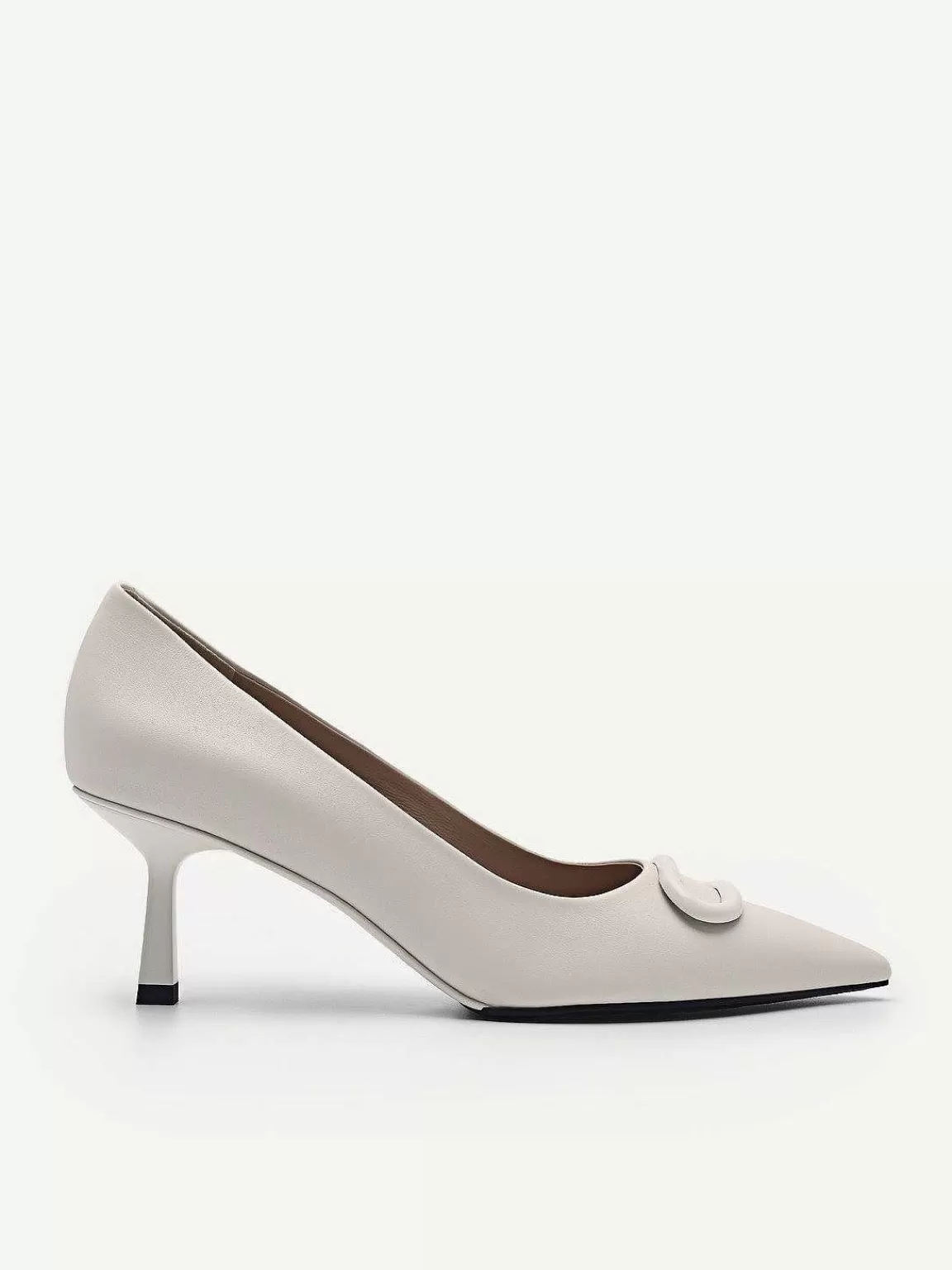 PEDRO Medium Heels< Studio Kate Leather Pumps