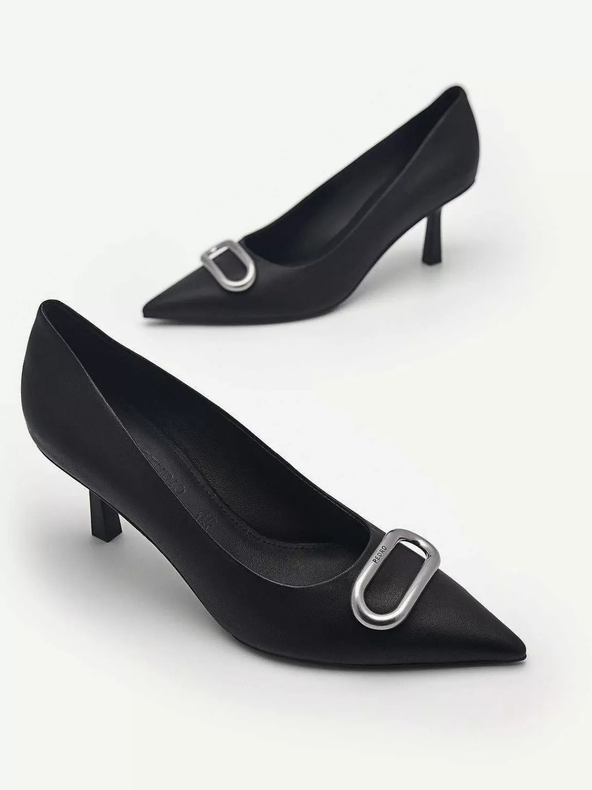 PEDRO Medium Heels< Studio Kate Leather Pumps