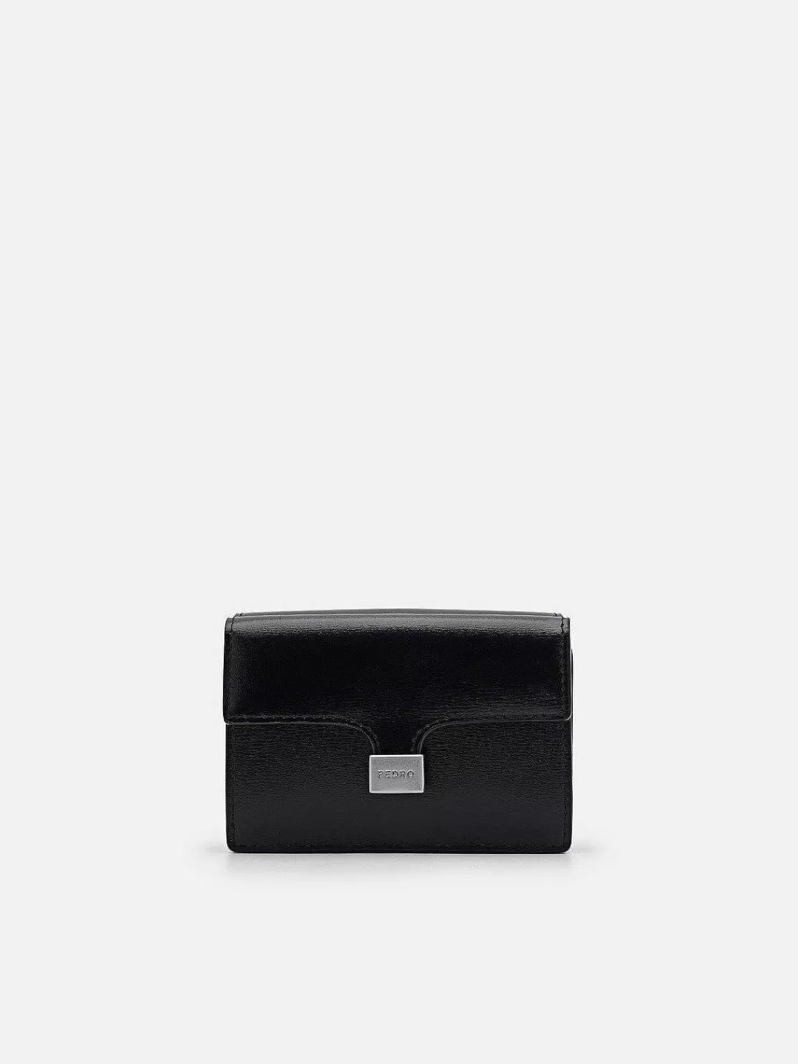 PEDRO Compact< Studio Leather Tri-Fold Wallet