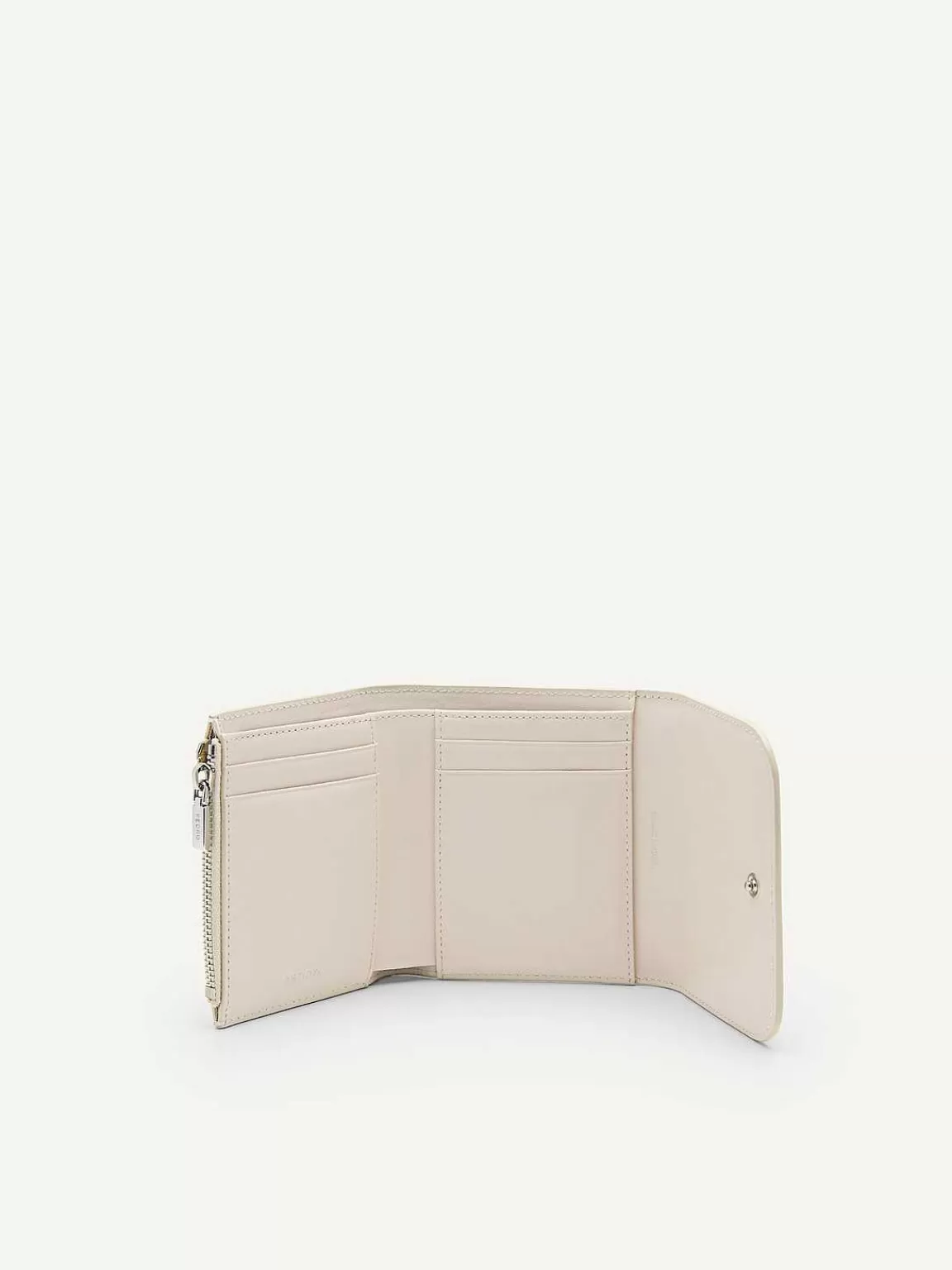 PEDRO Compact< Studio Leather Tri-Fold Wallet