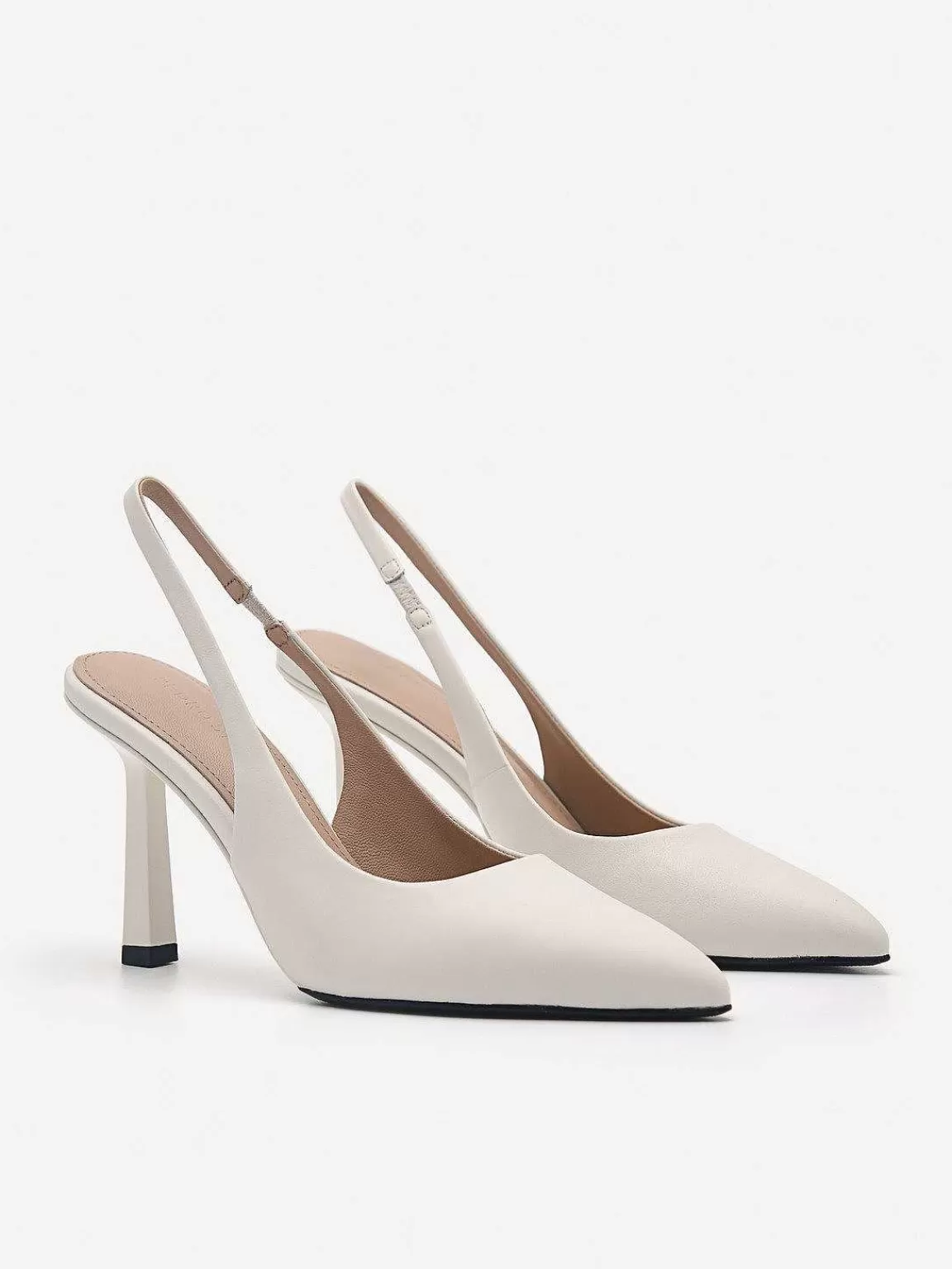 PEDRO High Heels< Studio Liza Leather Slingback Pumps