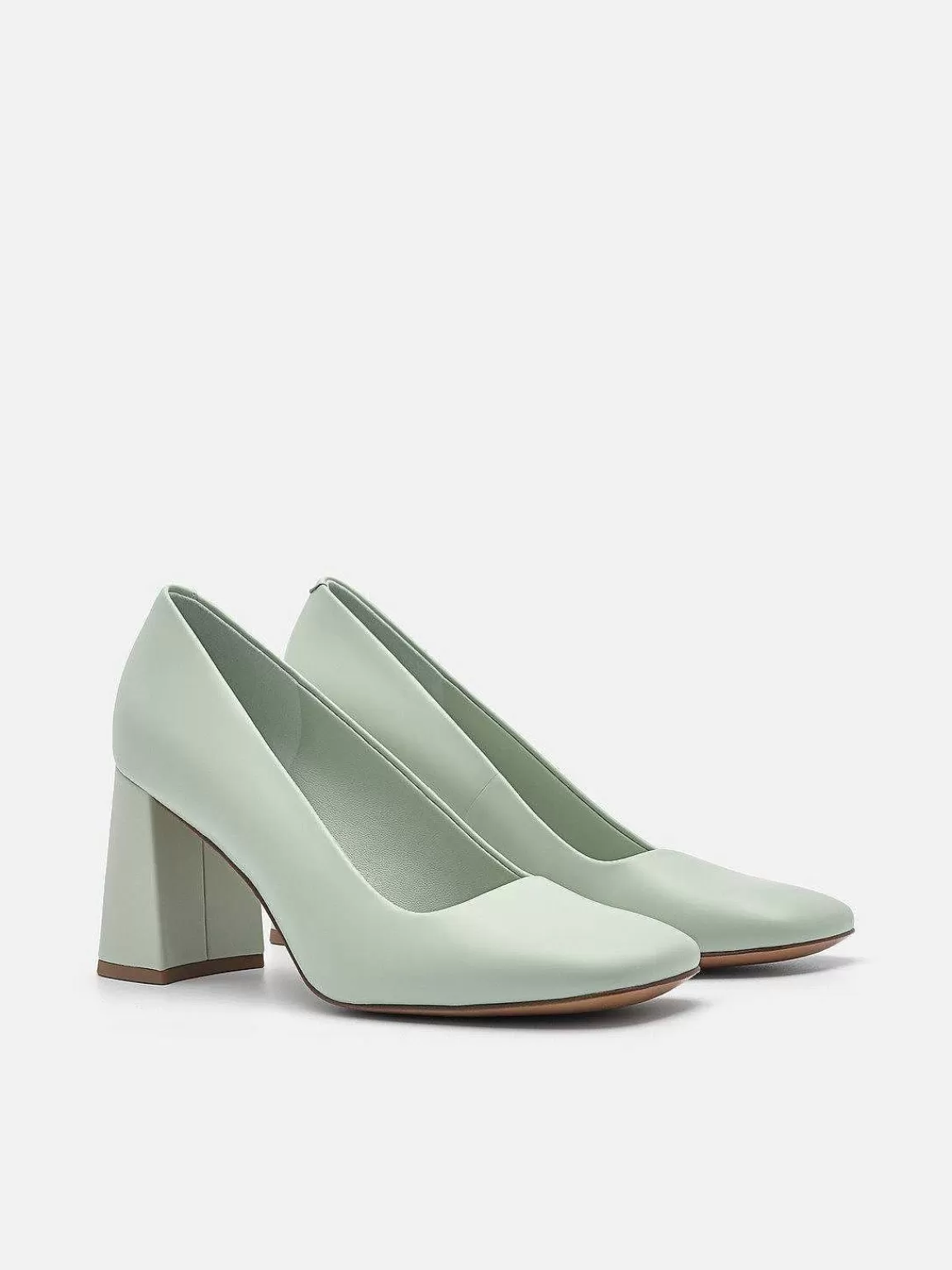 PEDRO Pumps< Studio Marie Leather Heel Pumps