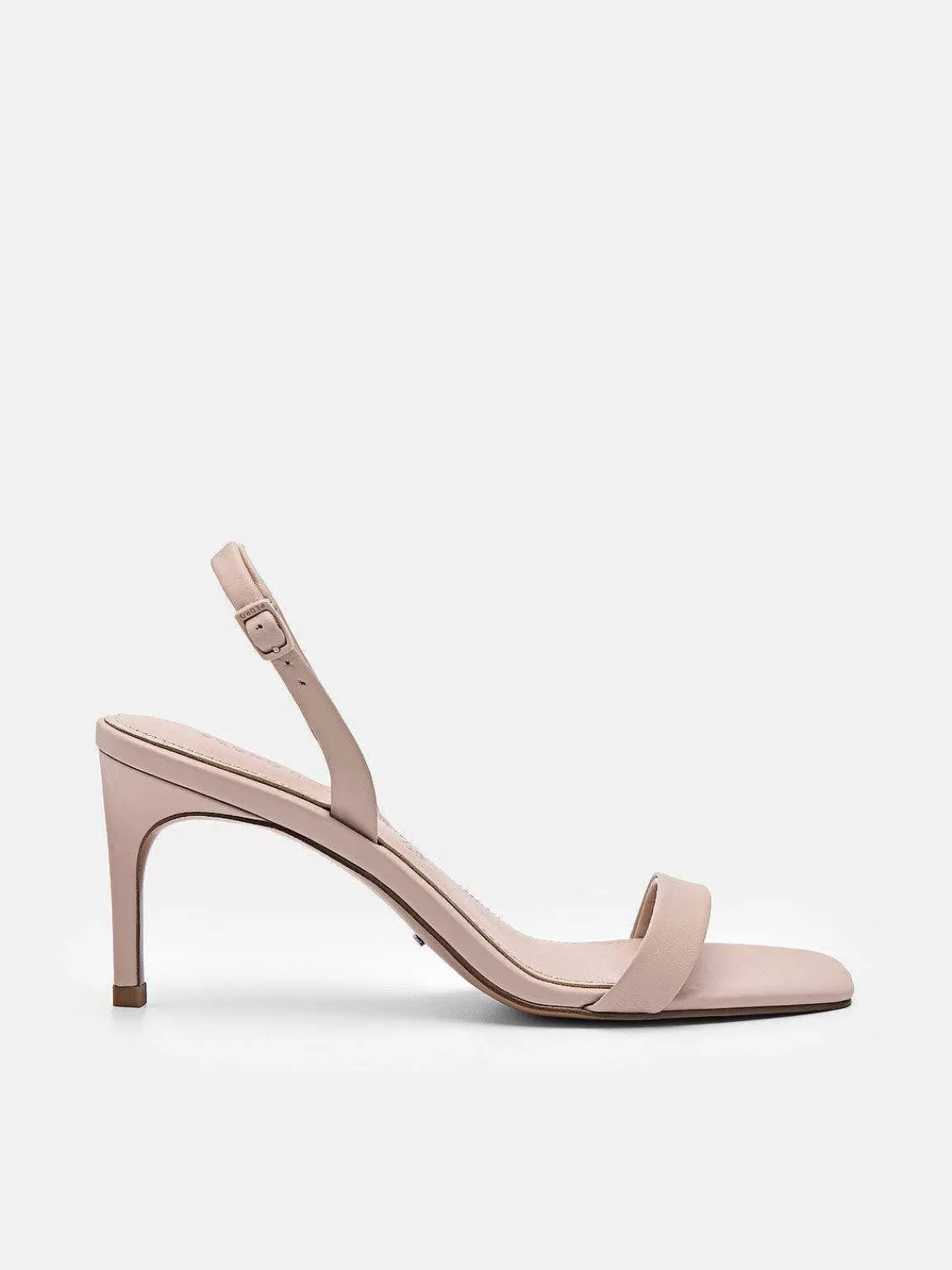 PEDRO Medium Heels< Studio Mel Leather Heel Sandals