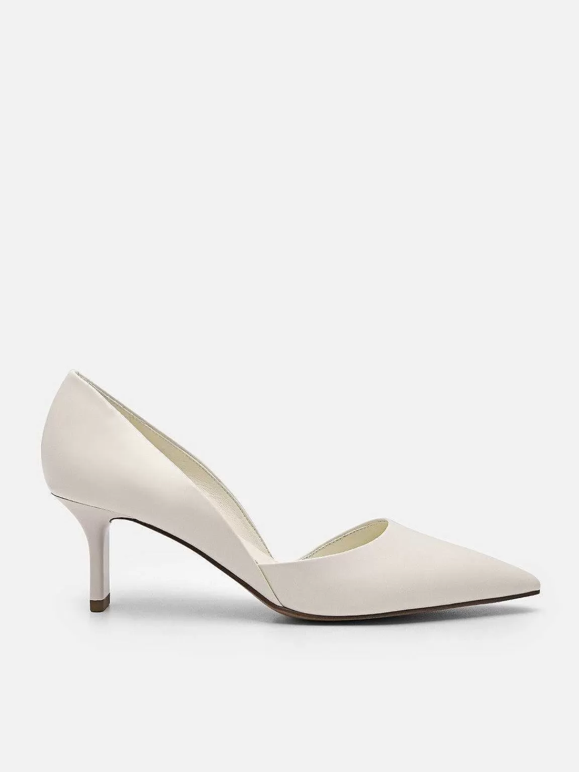 PEDRO Pumps<Rocco Leather Heel D'Orsay Pumps