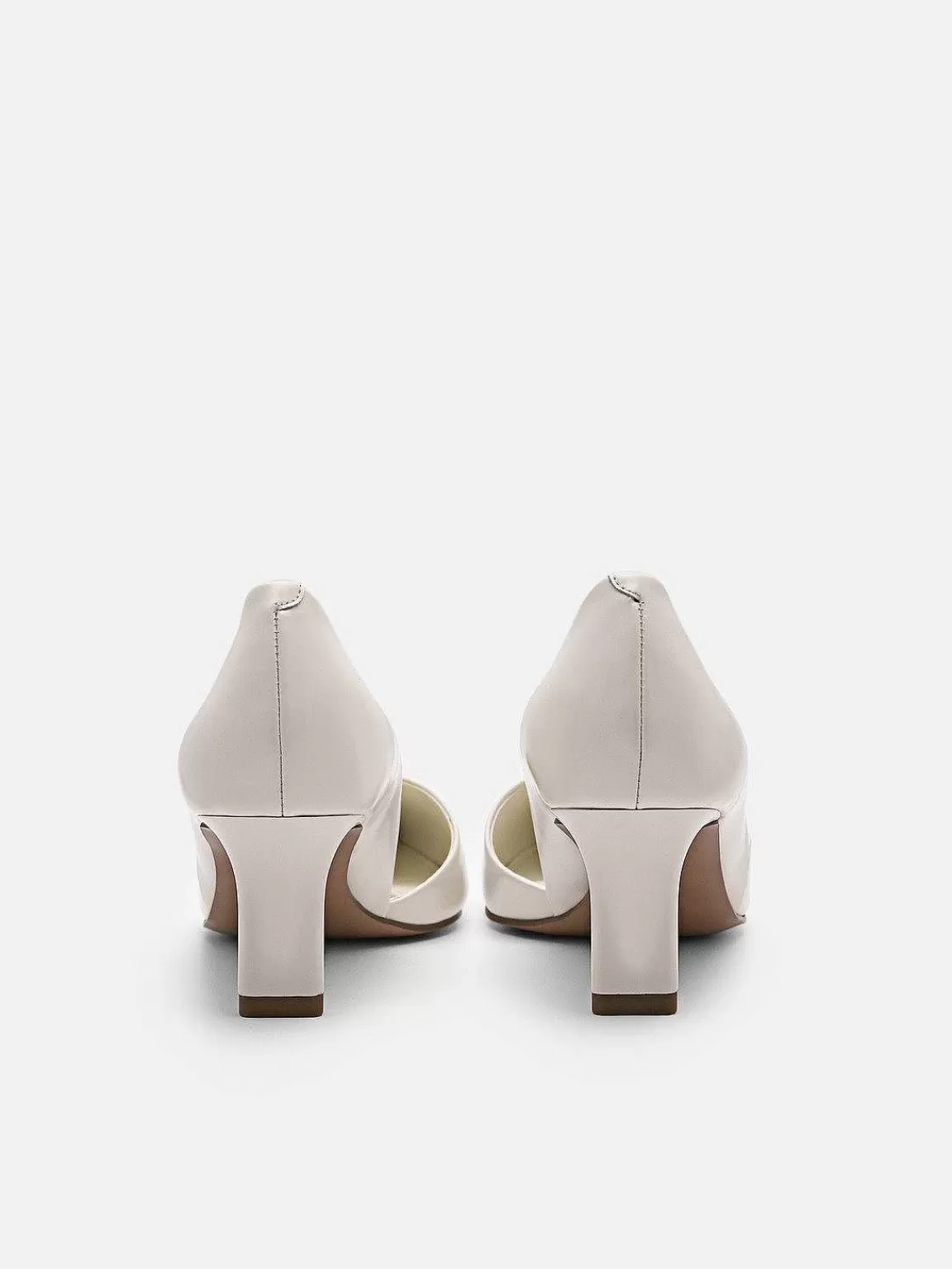 PEDRO Pumps<Rocco Leather Heel D'Orsay Pumps