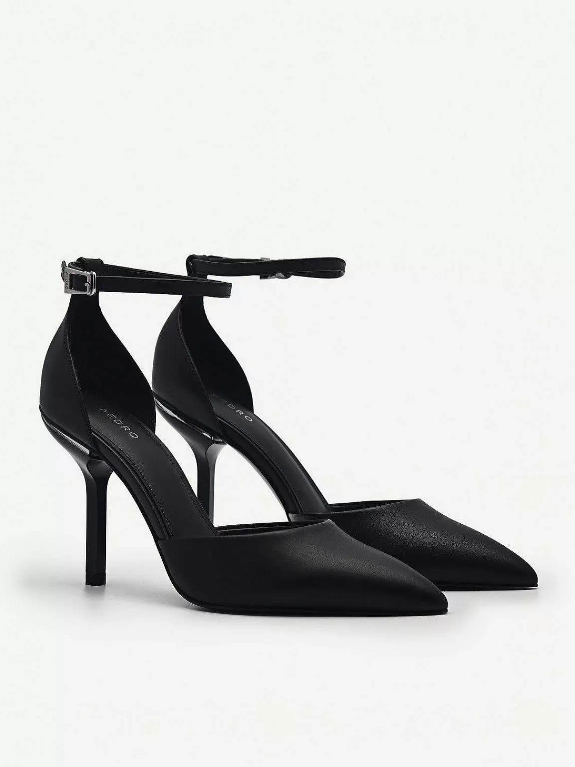 PEDRO Pumps<Serena Leather Heel Pumps