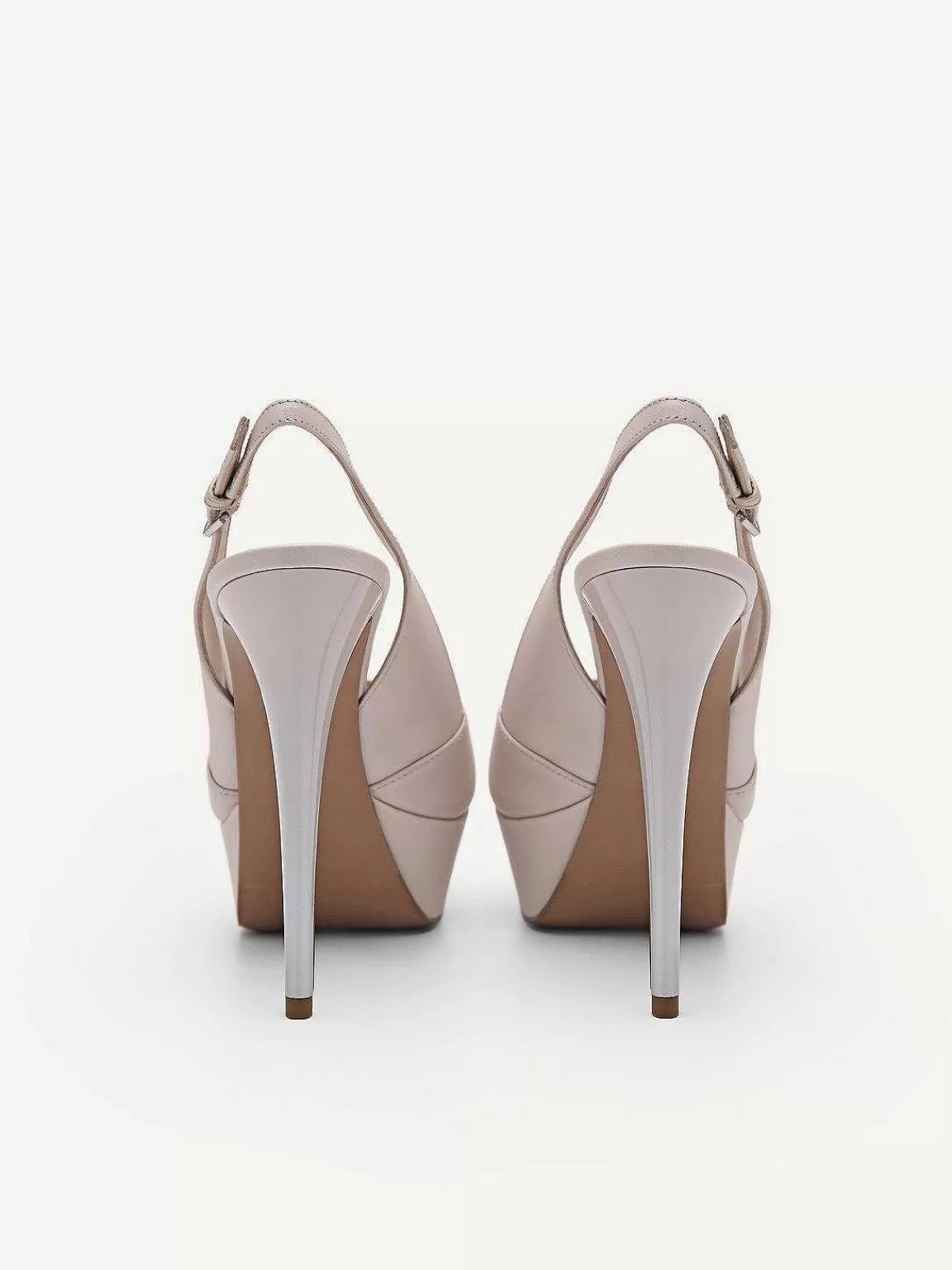 PEDRO Heel Sandals<Slingback Heel Sandals