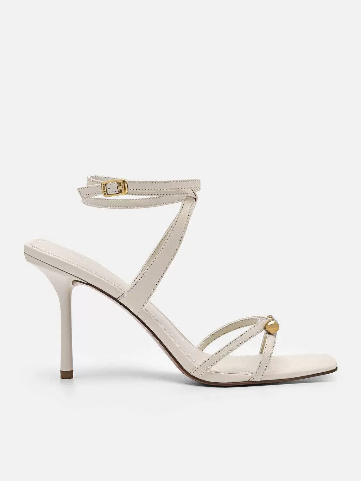 PEDRO High Heels<Sofia Leather Heel Sandals