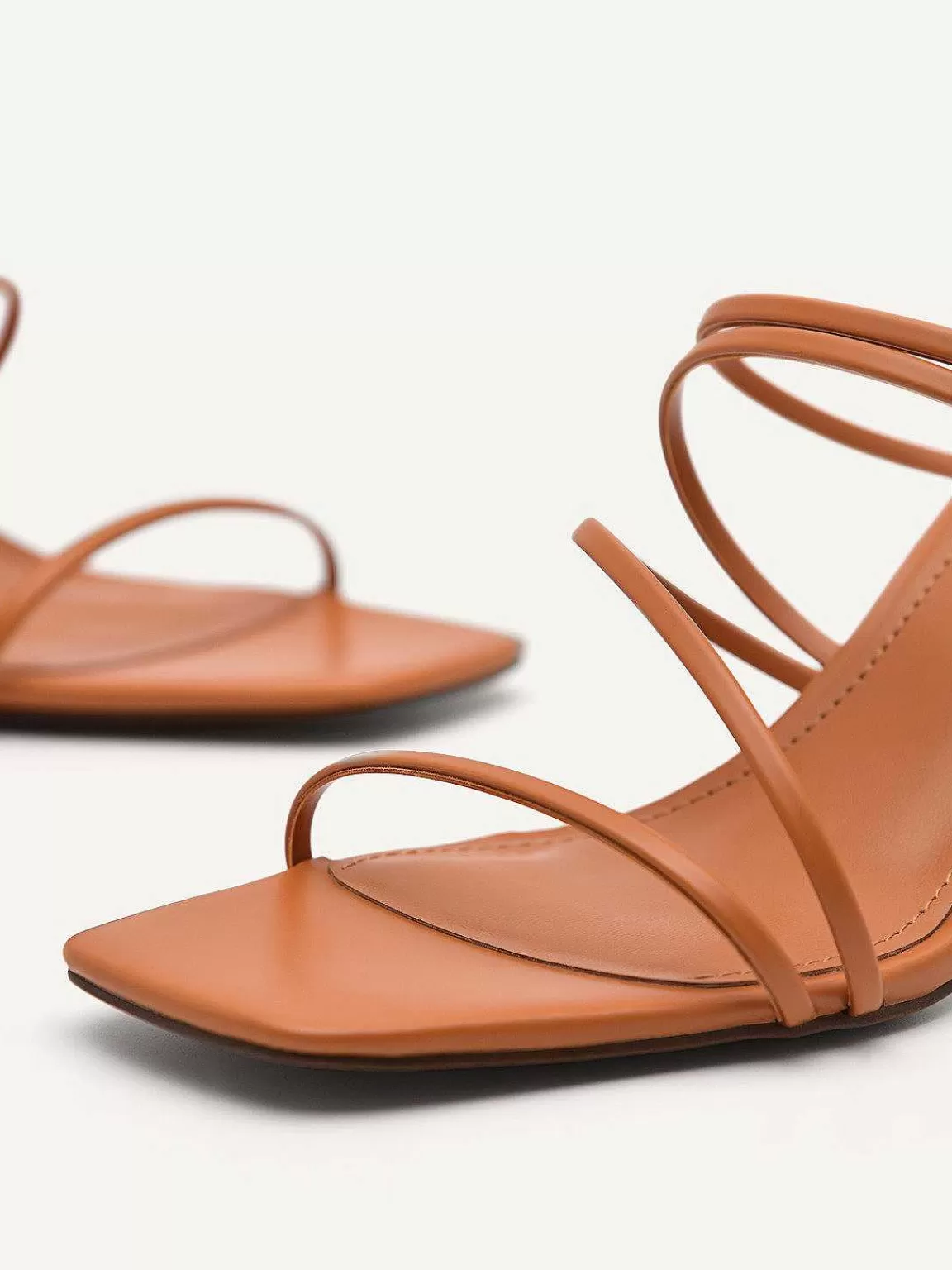 PEDRO Medium Heels<Strappy Heel Sandals - Orange