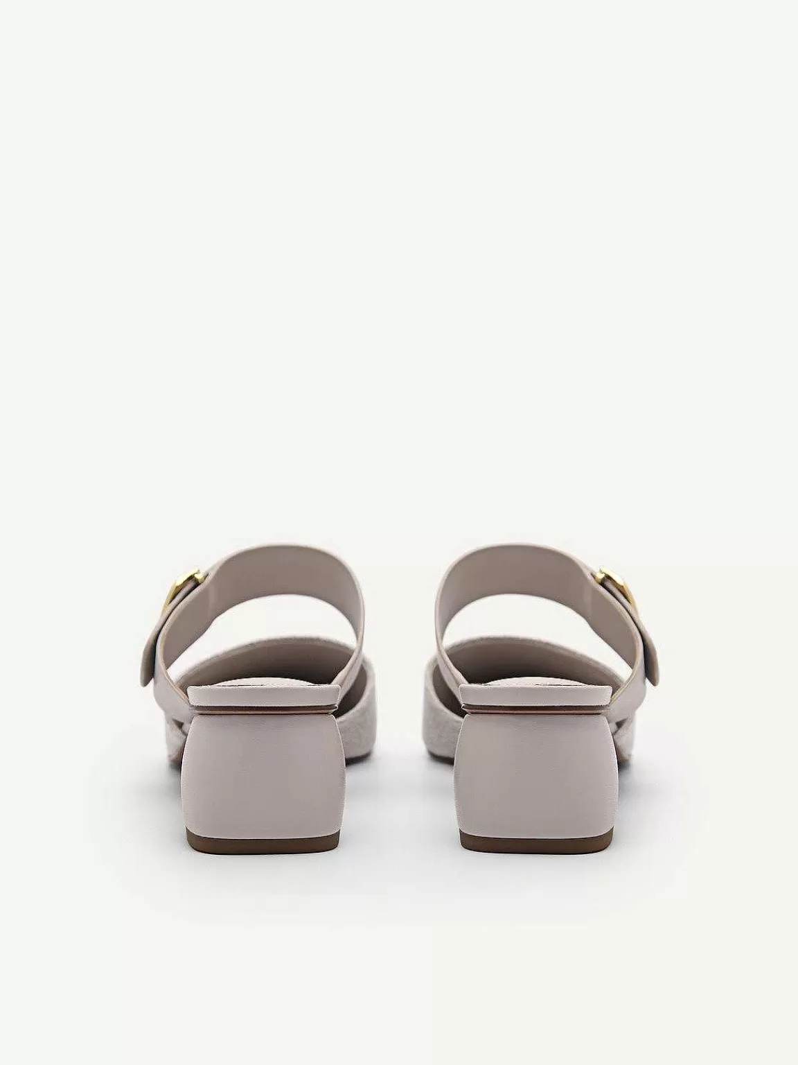 PEDRO Low Heels<Yasmin Linen Heel Mules